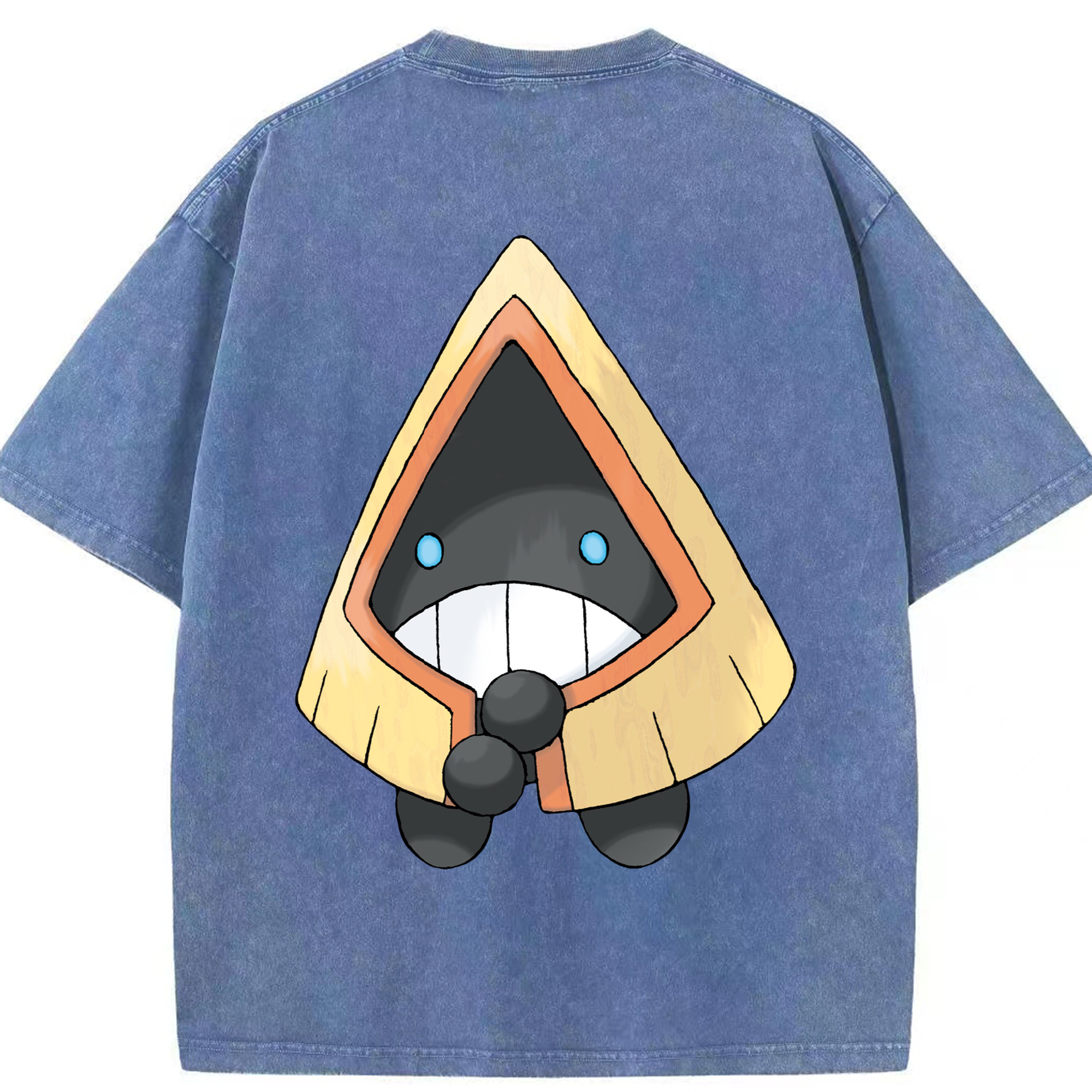 （画像用） ポケットモンスター Pokémon 綿100% ヴィンテージ風 半袖Tシャツ（背面プリント）