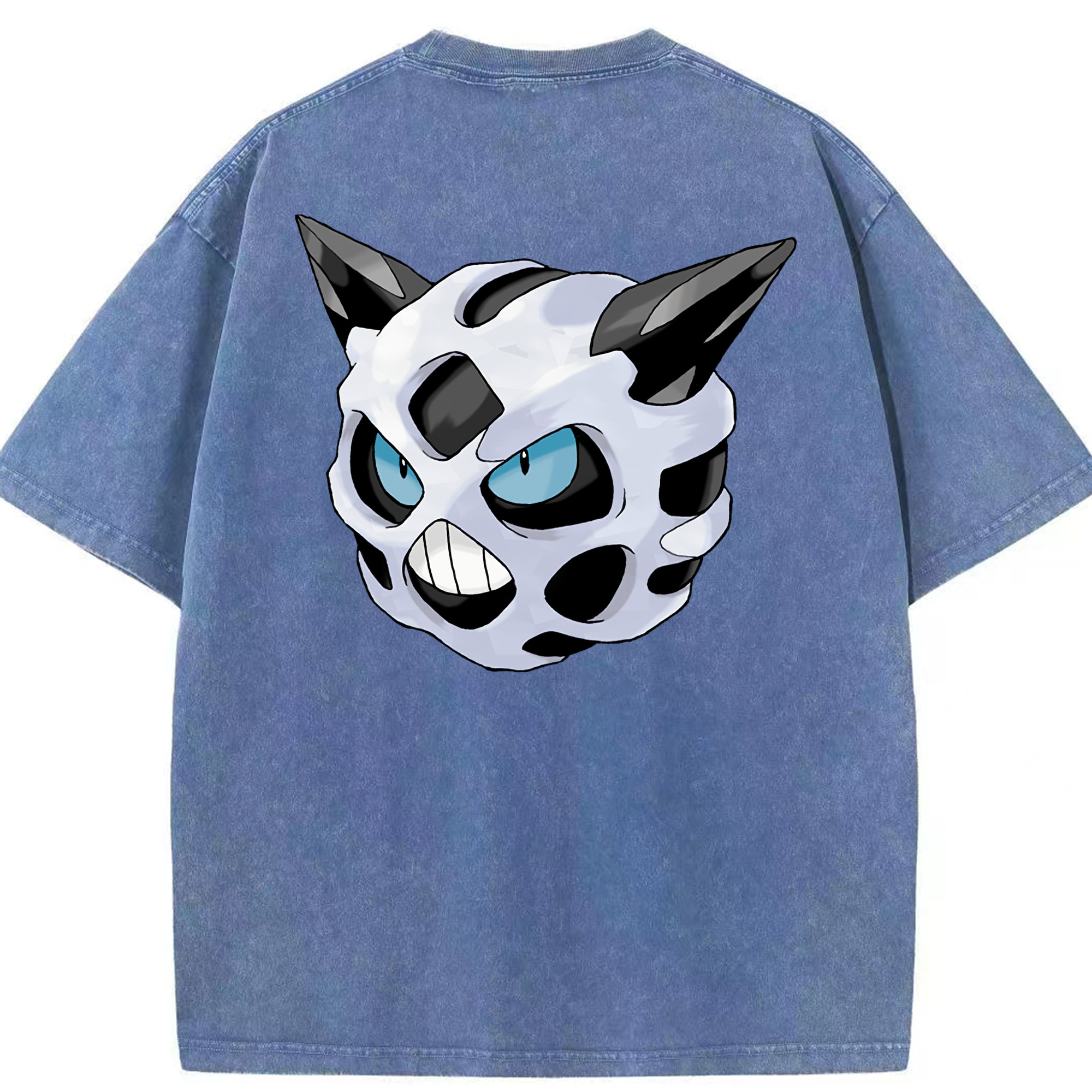 （画像用） ポケットモンスター Pokémon 綿100% ヴィンテージ風 半袖Tシャツ（背面プリント）