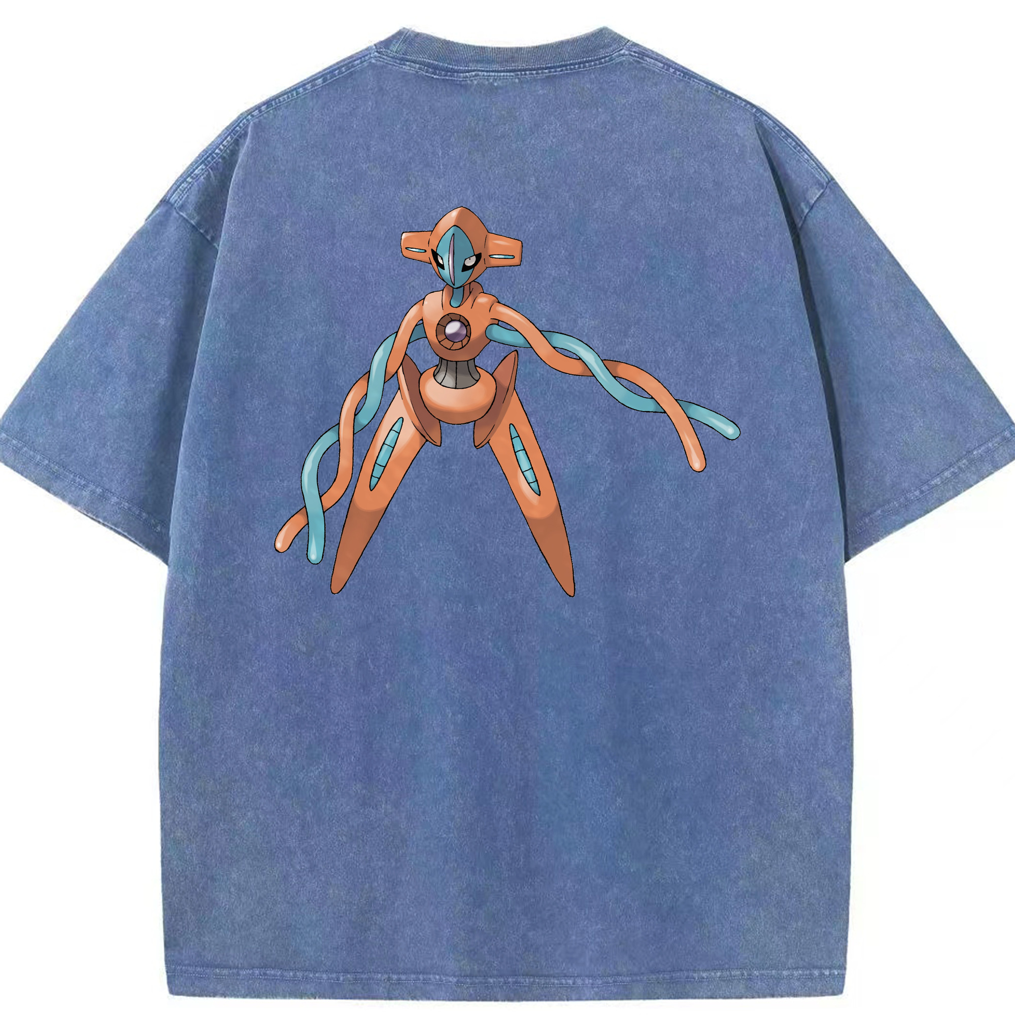 （画像用） ポケットモンスター Pokémon 綿100% ヴィンテージ風 半袖Tシャツ（背面プリント）