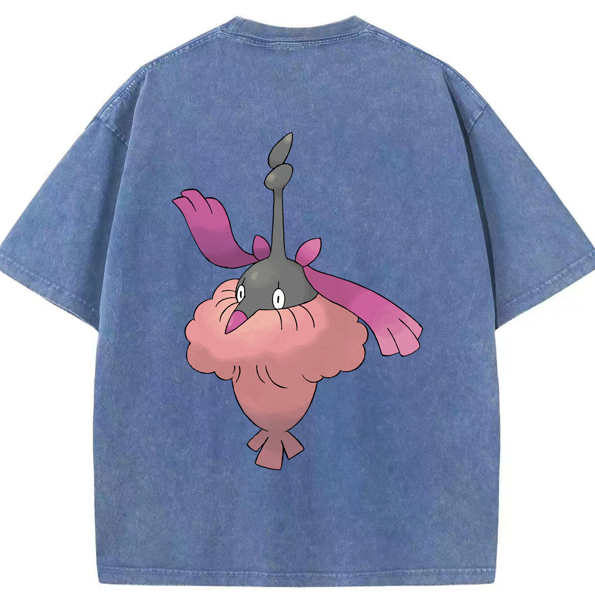 （画像用） ポケットモンスター Pokémon 綿100% ヴィンテージ風 半袖Tシャツ（背面プリント）