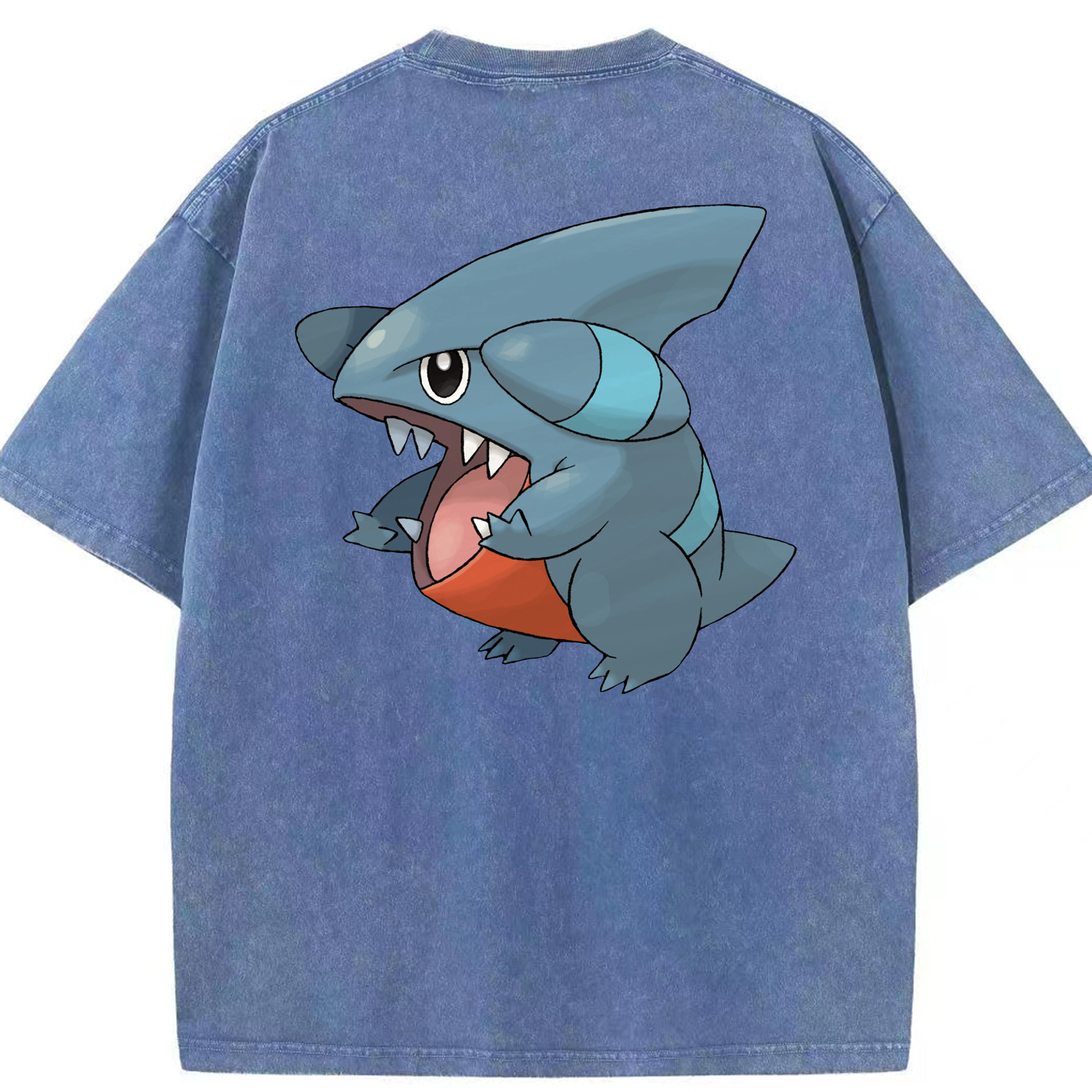 （画像用） ポケットモンスター Pokémon 綿100% ヴィンテージ風 半袖Tシャツ（背面プリント）