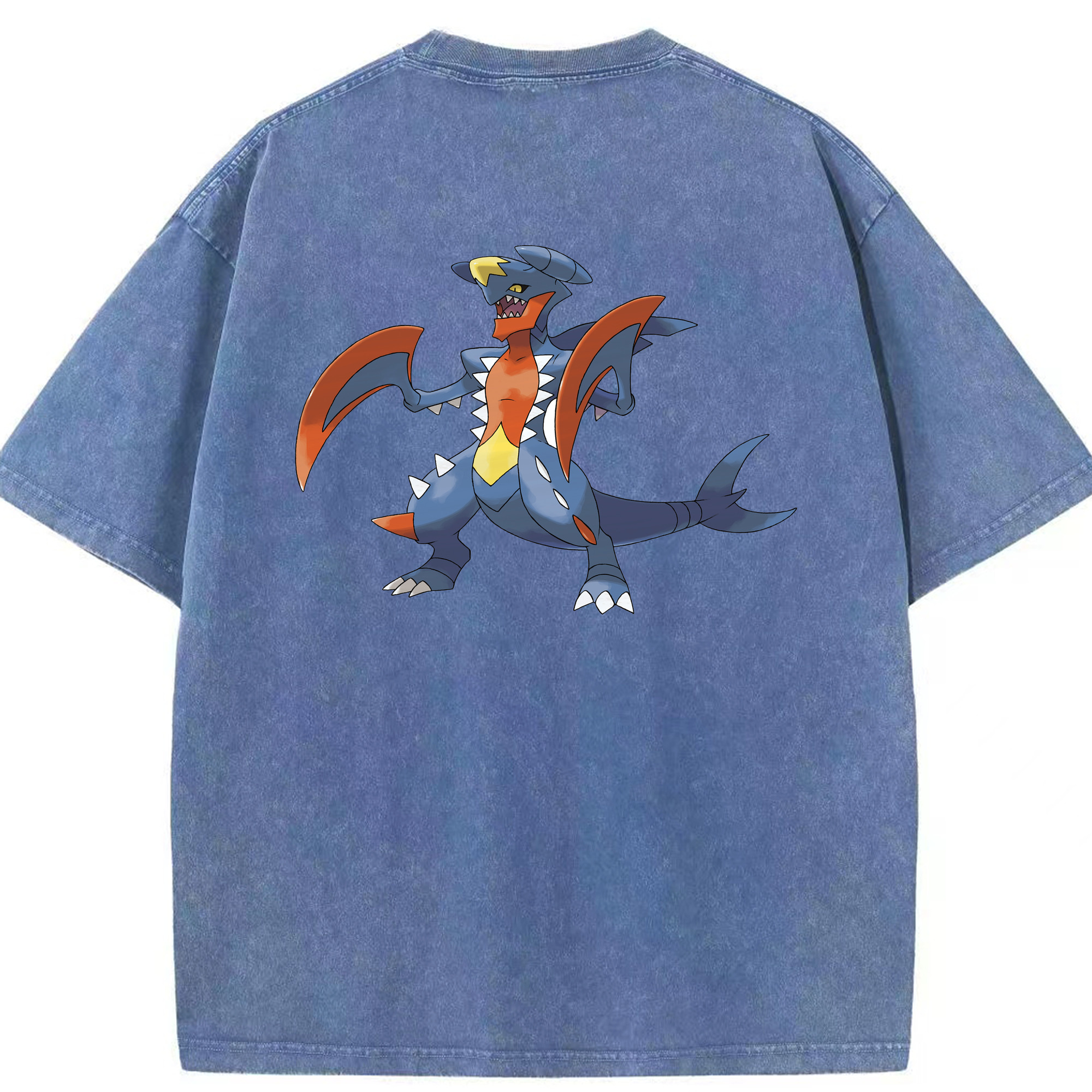 （画像用） ポケットモンスター Pokémon 綿100% ヴィンテージ風 半袖Tシャツ（背面プリント）