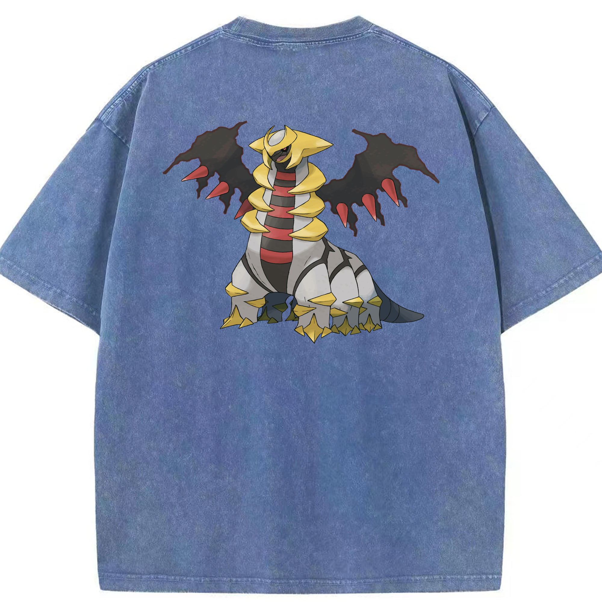 （画像用） ポケットモンスター Pokémon 綿100% ヴィンテージ風 半袖Tシャツ（背面プリント）