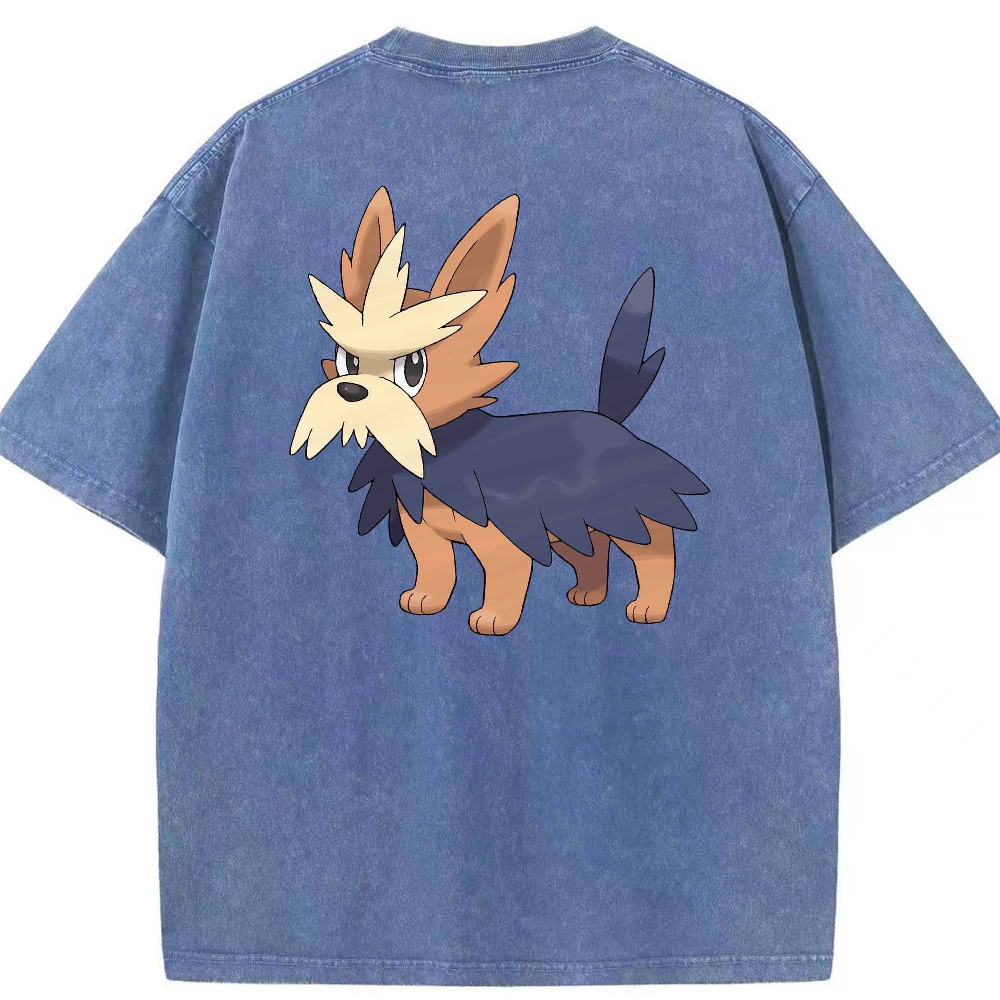 （画像用） ポケットモンスター Pokémon 綿100% ヴィンテージ風 半袖Tシャツ（背面プリント）