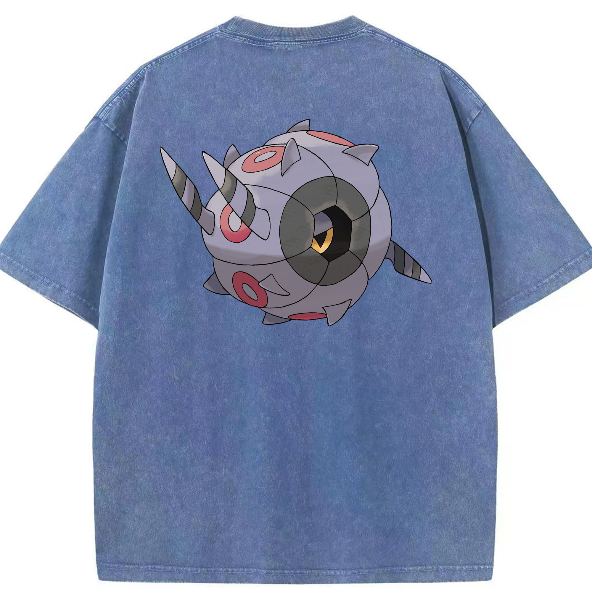 （画像用） ポケットモンスター Pokémon 綿100% ヴィンテージ風 半袖Tシャツ（背面プリント）