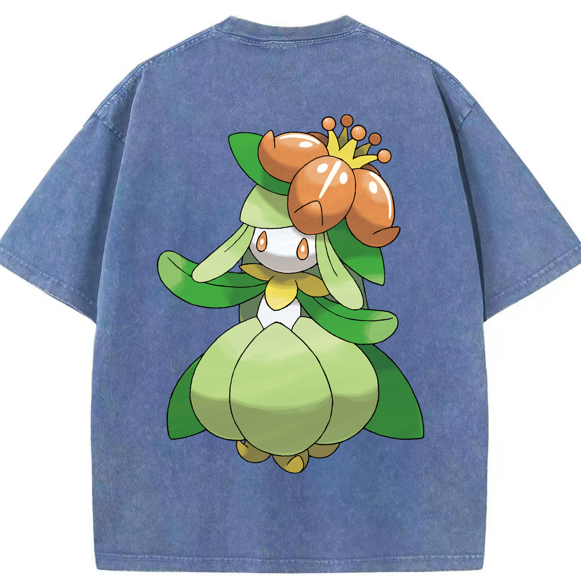 （画像用） ポケットモンスター Pokémon 綿100% ヴィンテージ風 半袖Tシャツ（背面プリント）