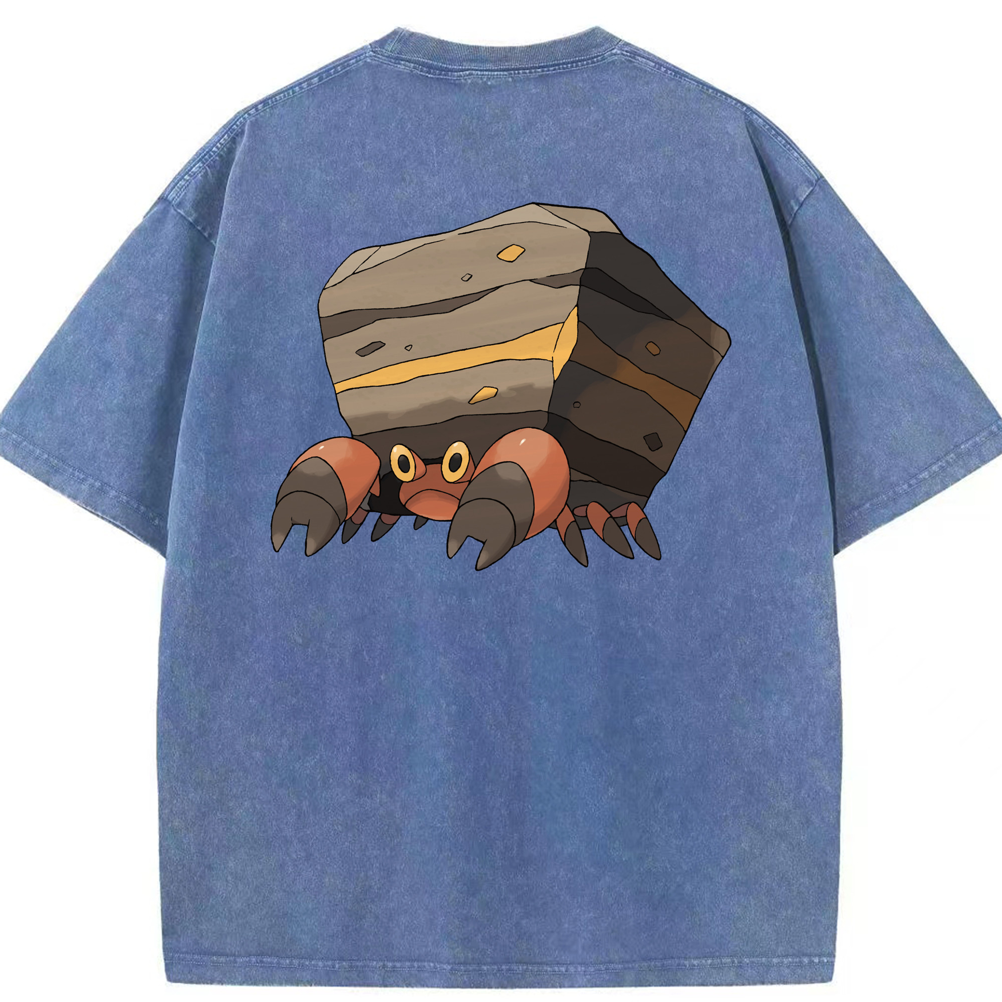 （画像用） ポケットモンスター Pokémon 綿100% ヴィンテージ風 半袖Tシャツ（背面プリント）