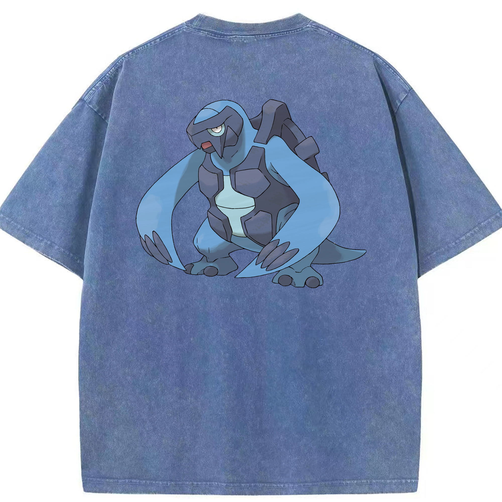 （画像用） ポケットモンスター Pokémon 綿100% ヴィンテージ風 半袖Tシャツ（背面プリント）