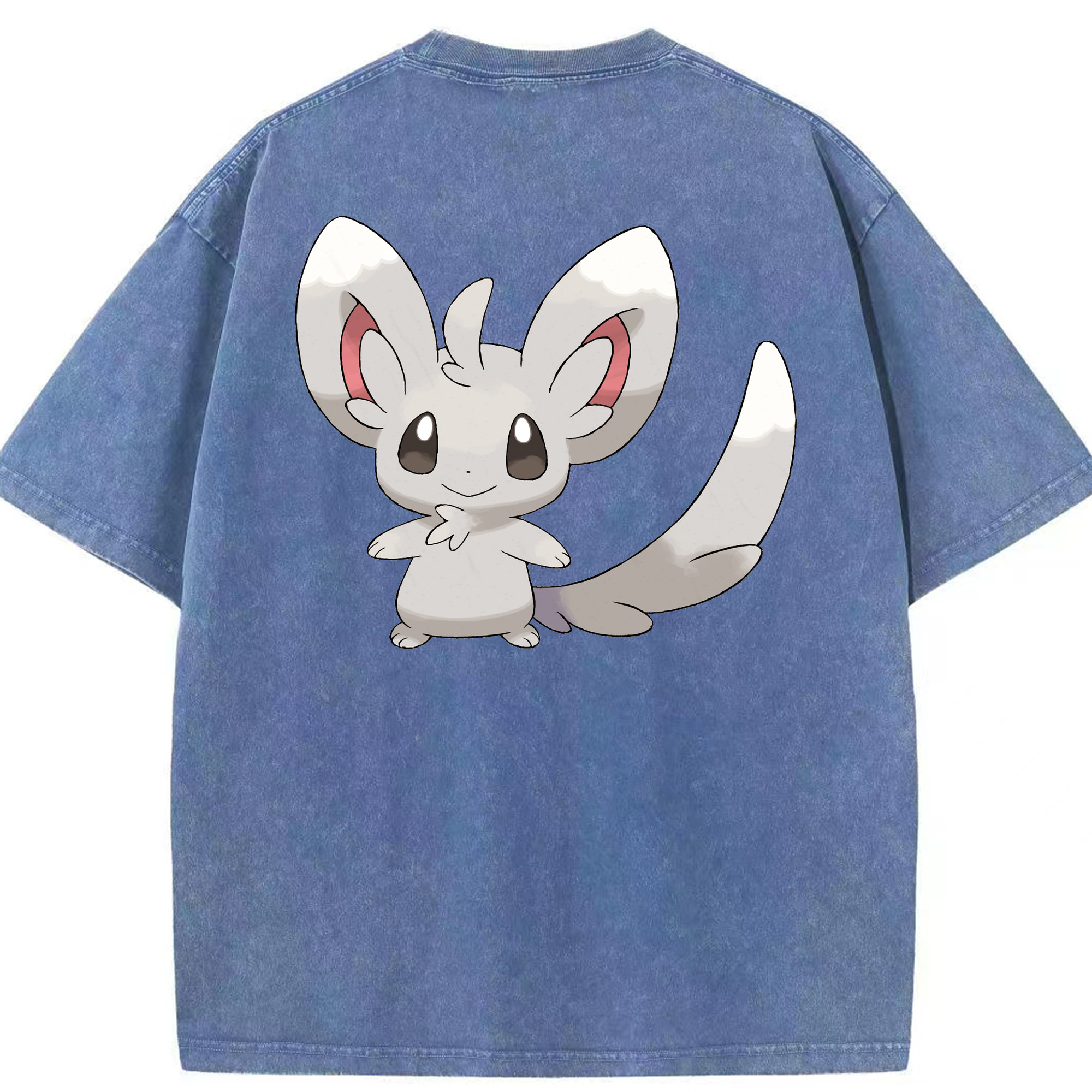 （画像用） ポケットモンスター Pokémon 綿100% ヴィンテージ風 半袖Tシャツ（背面プリント）