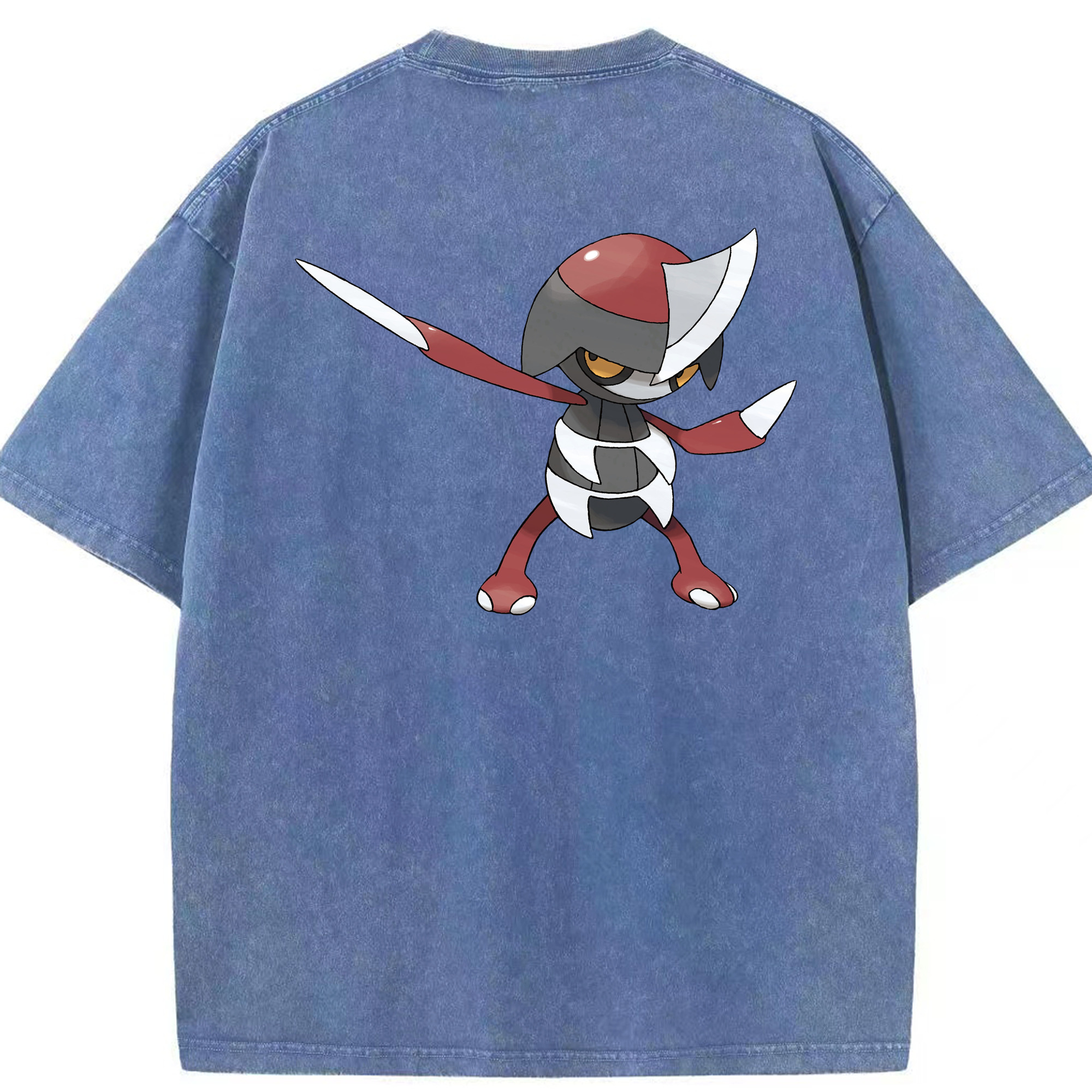 （画像用） ポケットモンスター Pokémon 綿100% ヴィンテージ風 半袖Tシャツ（背面プリント）