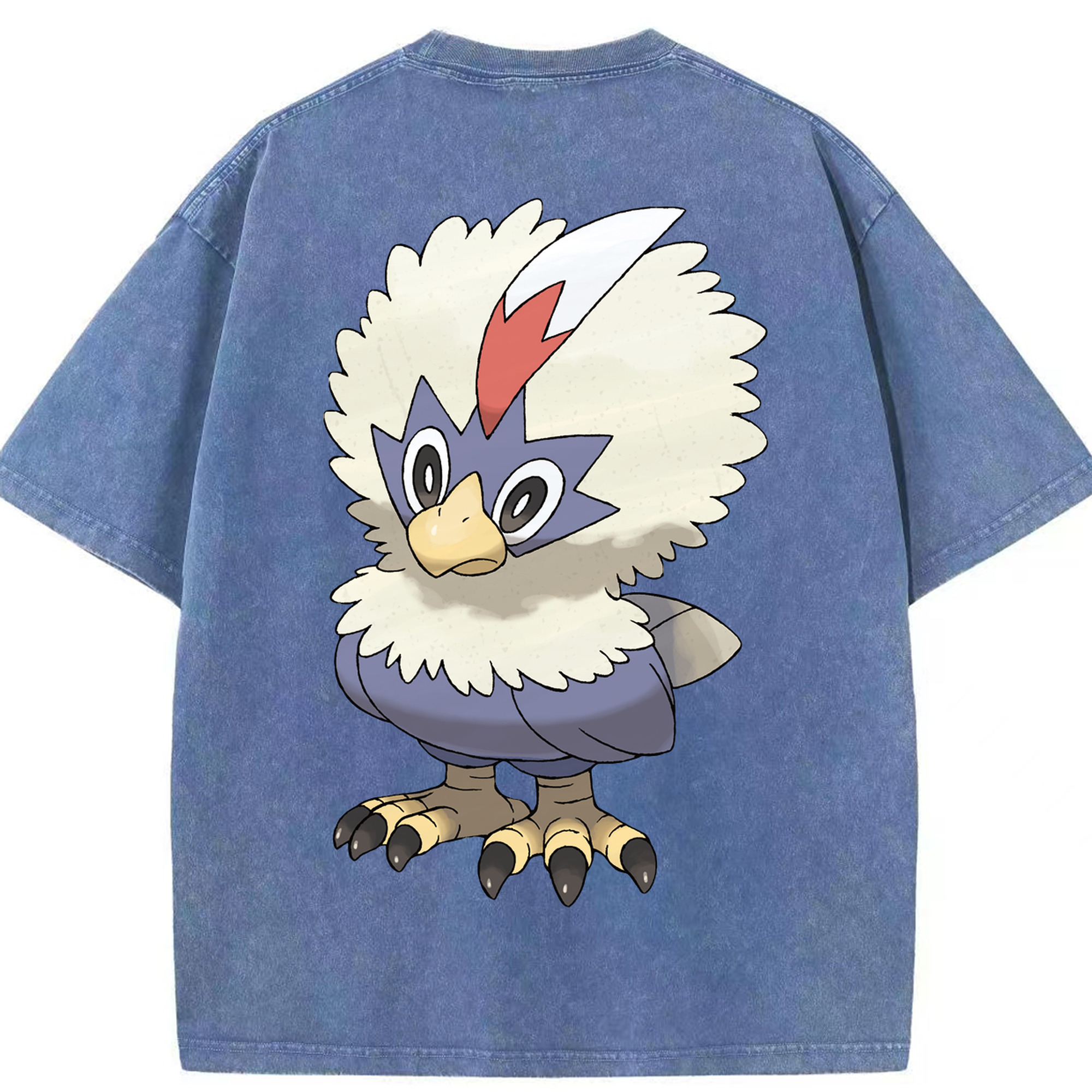 （画像用） ポケットモンスター Pokémon 綿100% ヴィンテージ風 半袖Tシャツ（背面プリント）