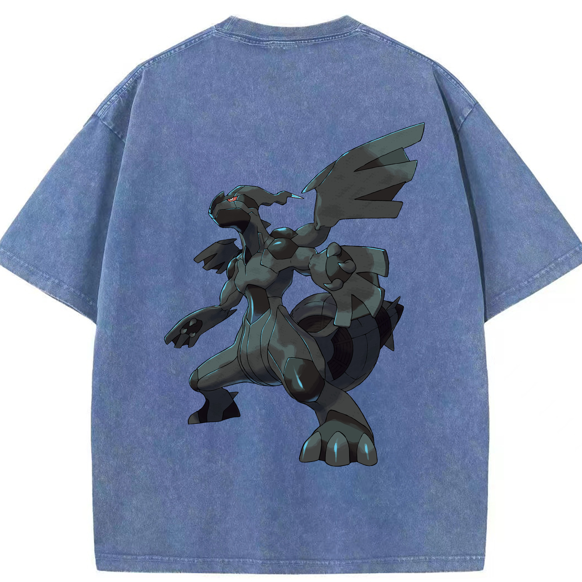 （画像用） ポケットモンスター Pokémon 綿100% ヴィンテージ風 半袖Tシャツ（背面プリント）