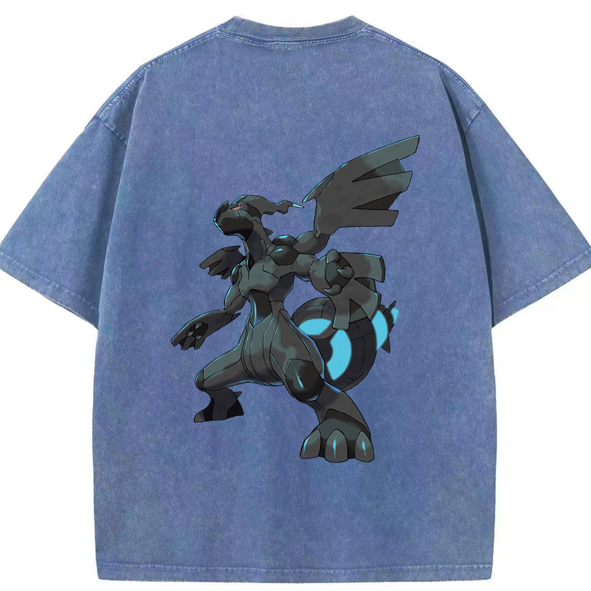 （画像用） ポケットモンスター Pokémon 綿100% ヴィンテージ風 半袖Tシャツ（背面プリント）