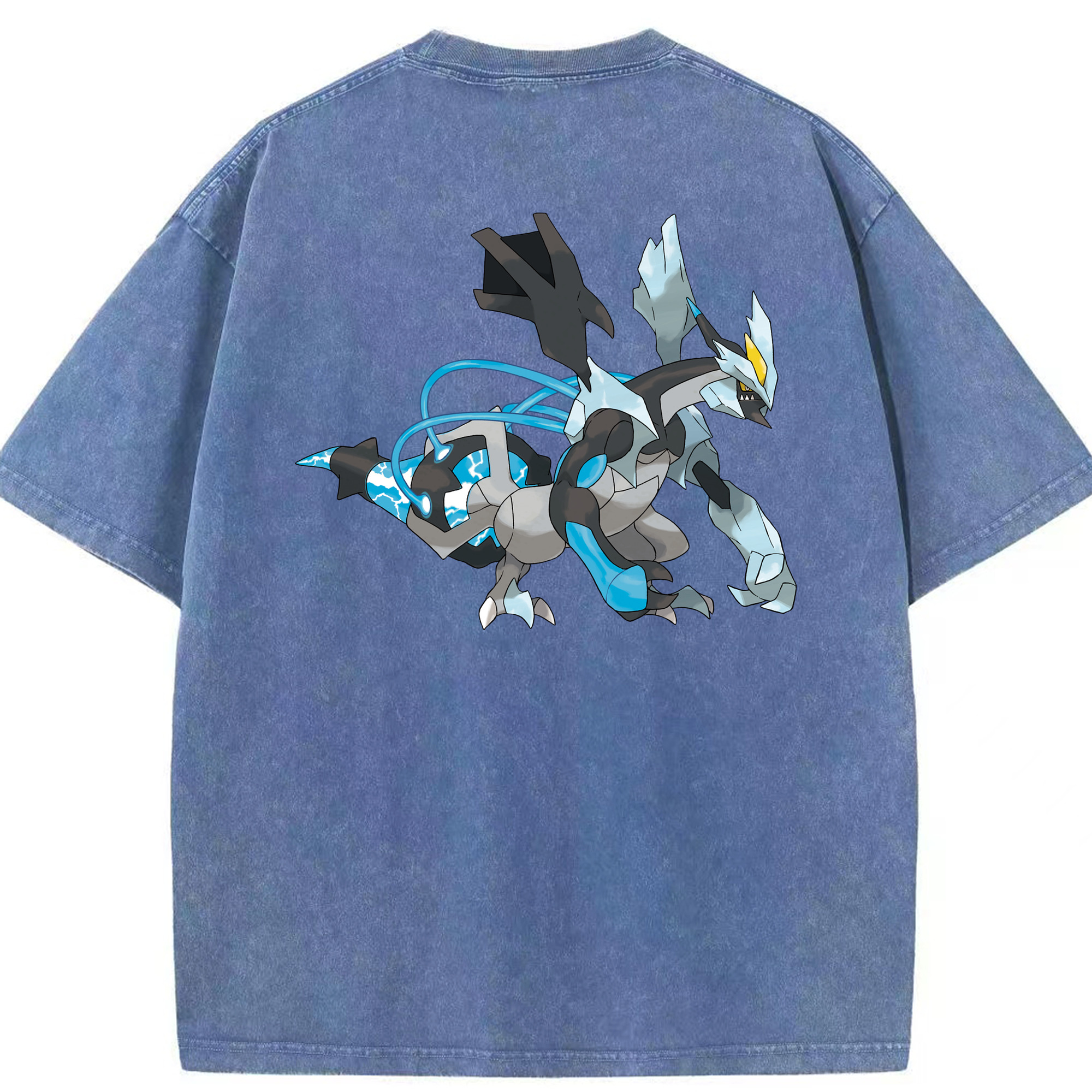 （画像用） ポケットモンスター Pokémon 綿100% ヴィンテージ風 半袖Tシャツ（背面プリント）