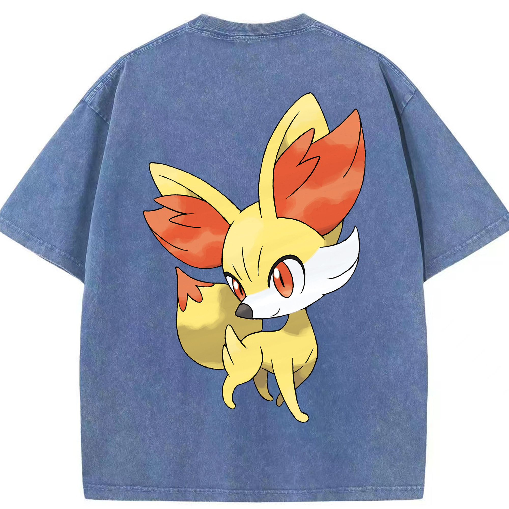 （画像用） ポケットモンスター Pokémon 綿100% ヴィンテージ風 半袖Tシャツ（背面プリント）