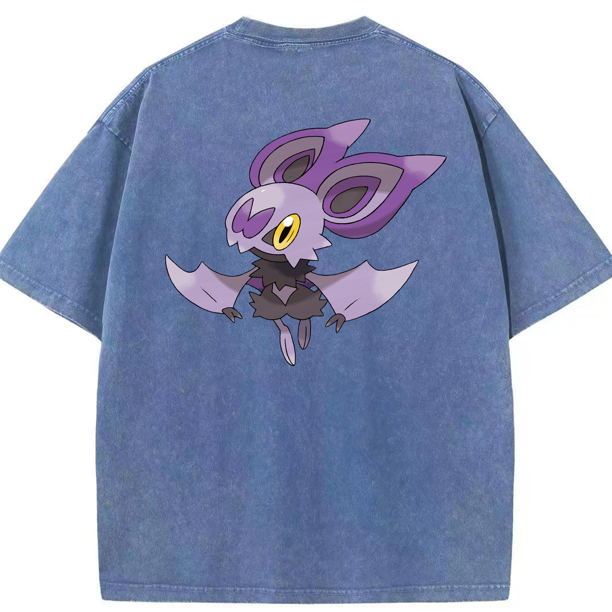（画像用） ポケットモンスター Pokémon 綿100% ヴィンテージ風 半袖Tシャツ（背面プリント）