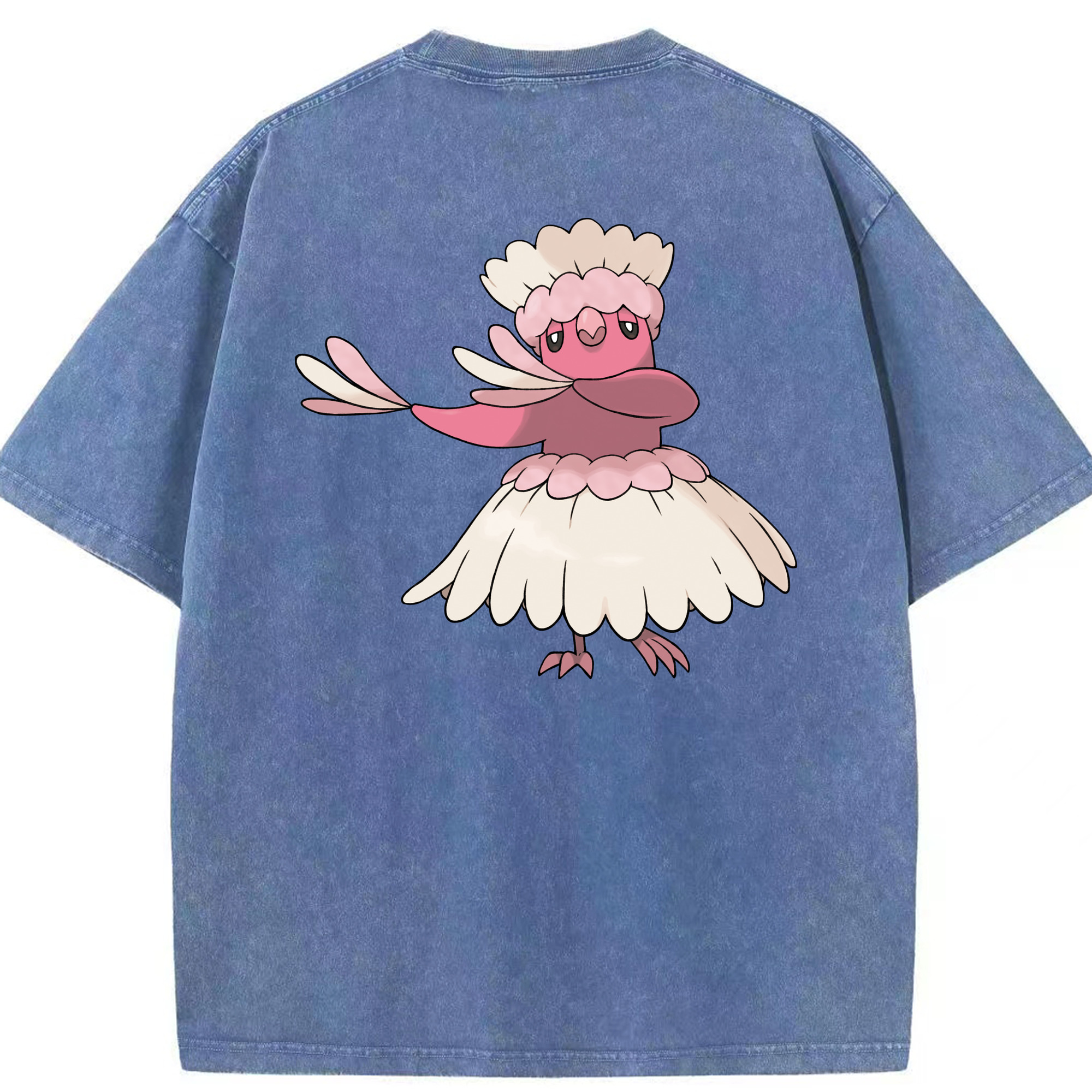 （画像用） ポケットモンスター Pokémon 綿100% ヴィンテージ風 半袖Tシャツ（背面プリント）