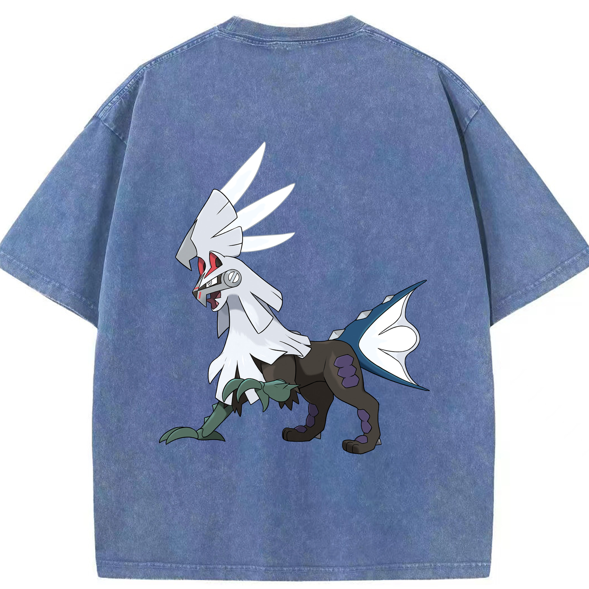 （画像用） ポケットモンスター Pokémon 綿100% ヴィンテージ風 半袖Tシャツ（背面プリント）