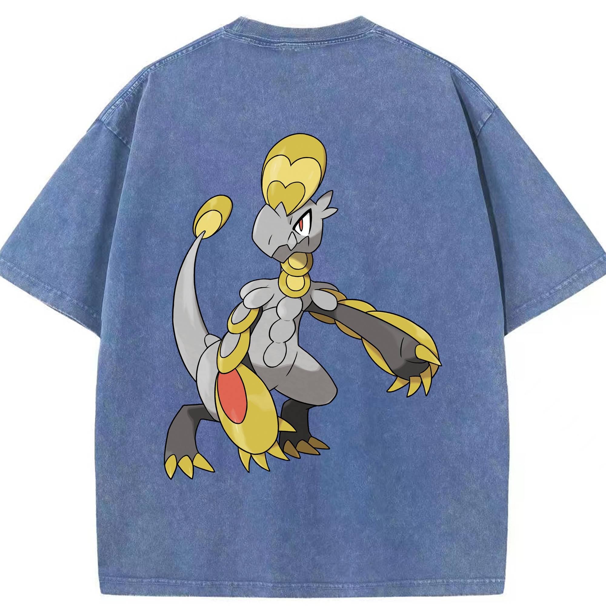 （画像用） ポケットモンスター Pokémon 綿100% ヴィンテージ風 半袖Tシャツ（背面プリント）