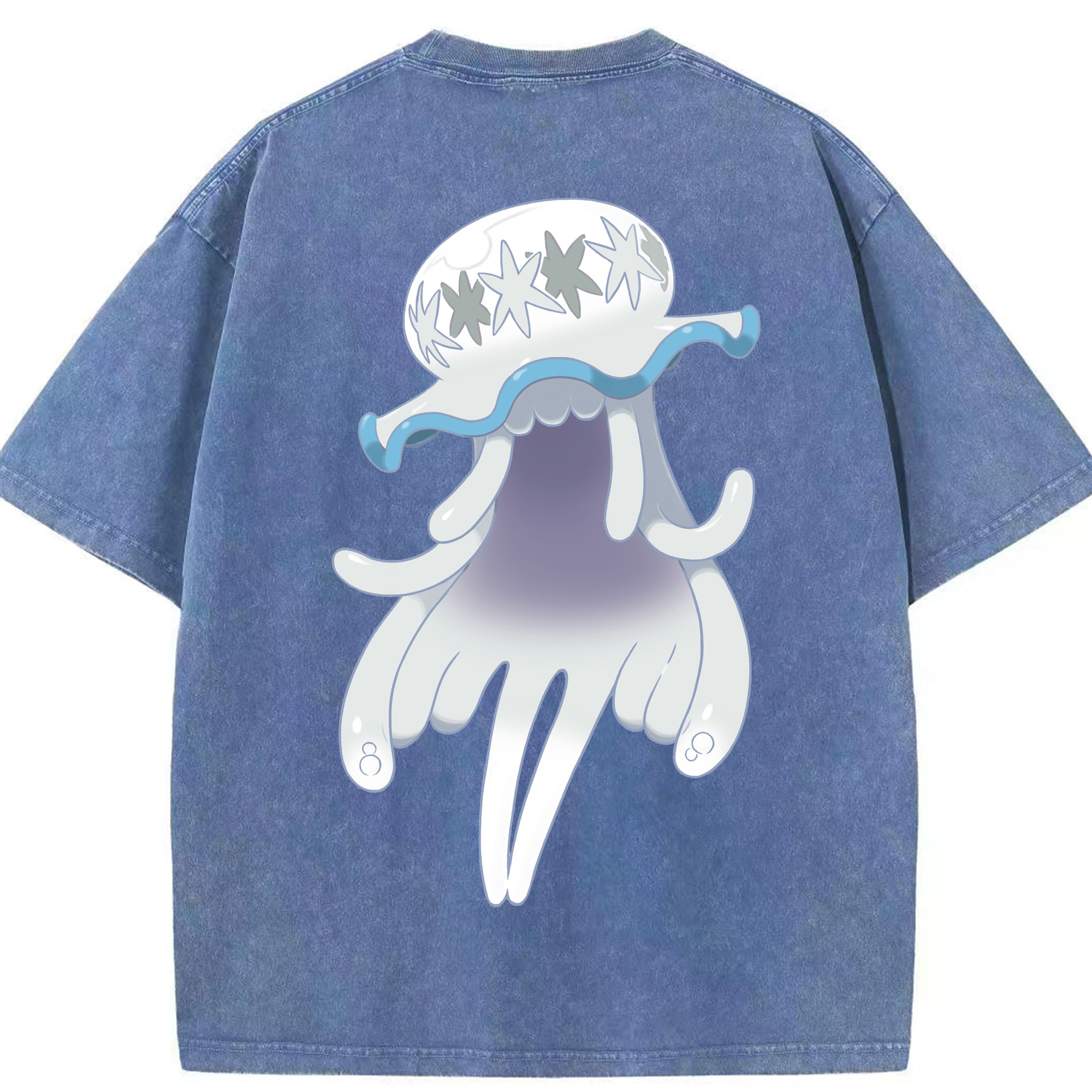 （画像用） ポケットモンスター Pokémon 綿100% ヴィンテージ風 半袖Tシャツ（背面プリント）