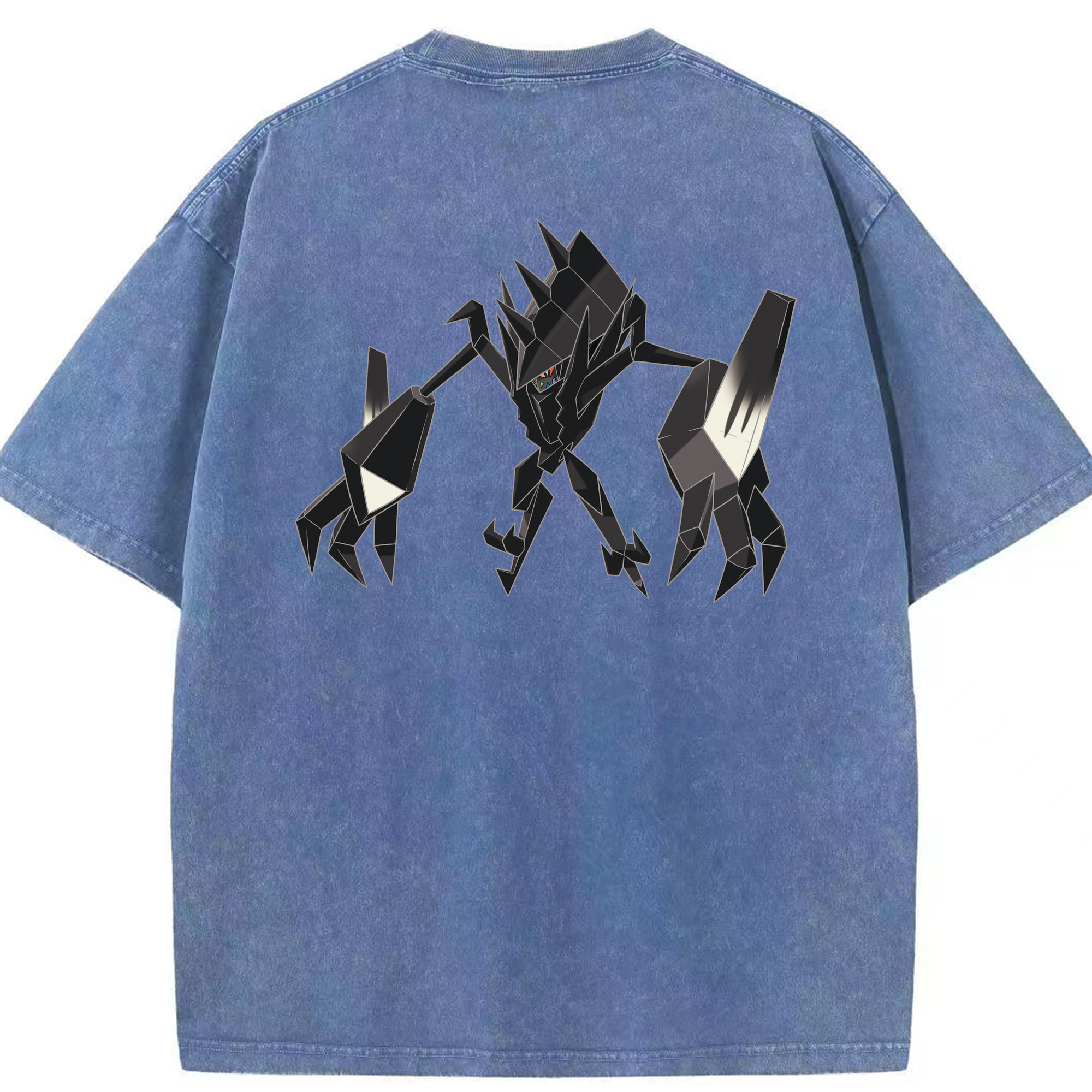 （画像用） ポケットモンスター Pokémon 綿100% ヴィンテージ風 半袖Tシャツ（背面プリント）