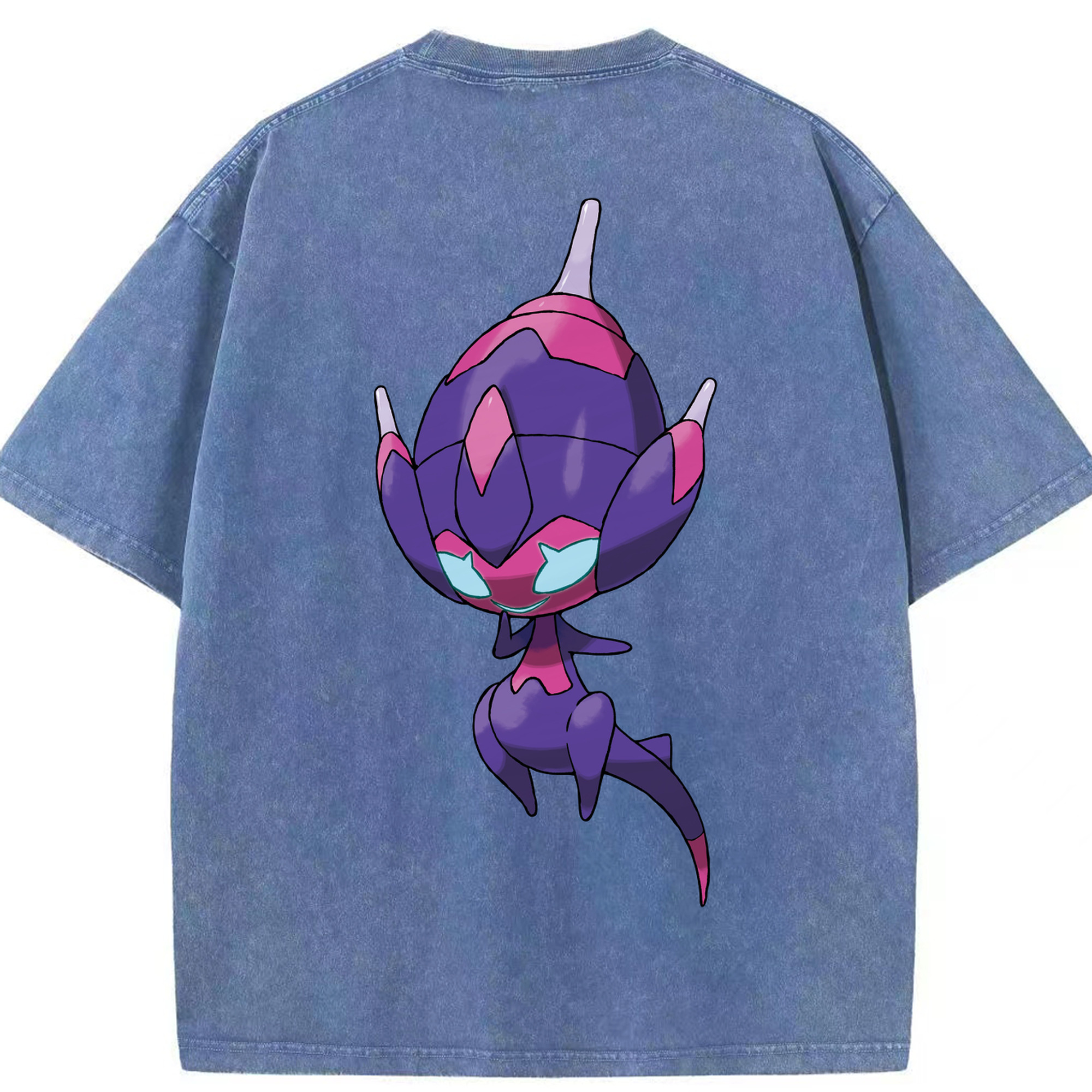（画像用） ポケットモンスター Pokémon 綿100% ヴィンテージ風 半袖Tシャツ（背面プリント）