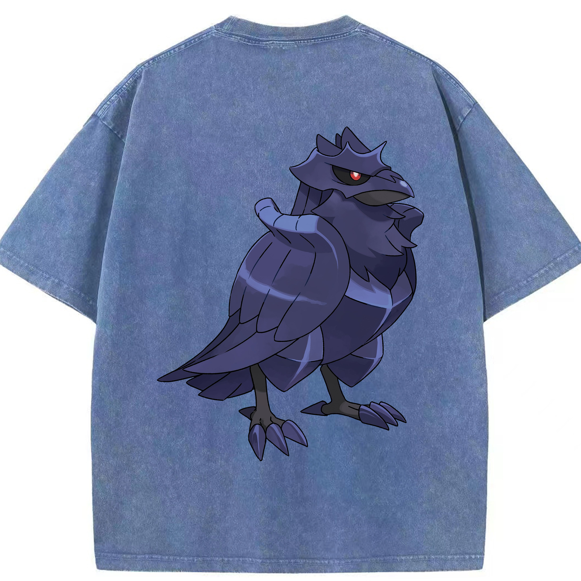 （画像用） ポケットモンスター Pokémon 綿100% ヴィンテージ風 半袖Tシャツ（背面プリント）