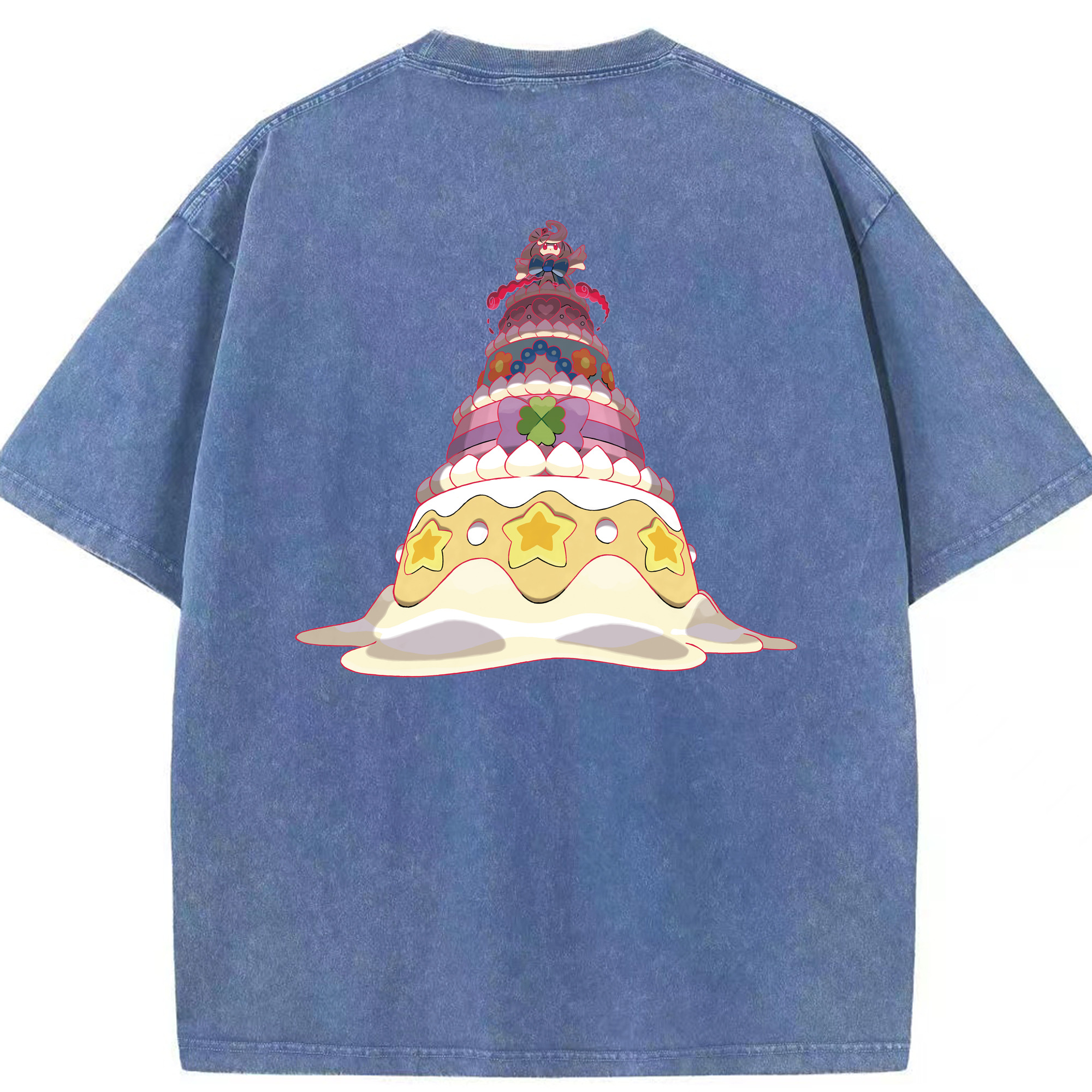 （画像用） ポケットモンスター Pokémon 綿100% ヴィンテージ風 半袖Tシャツ（背面プリント）