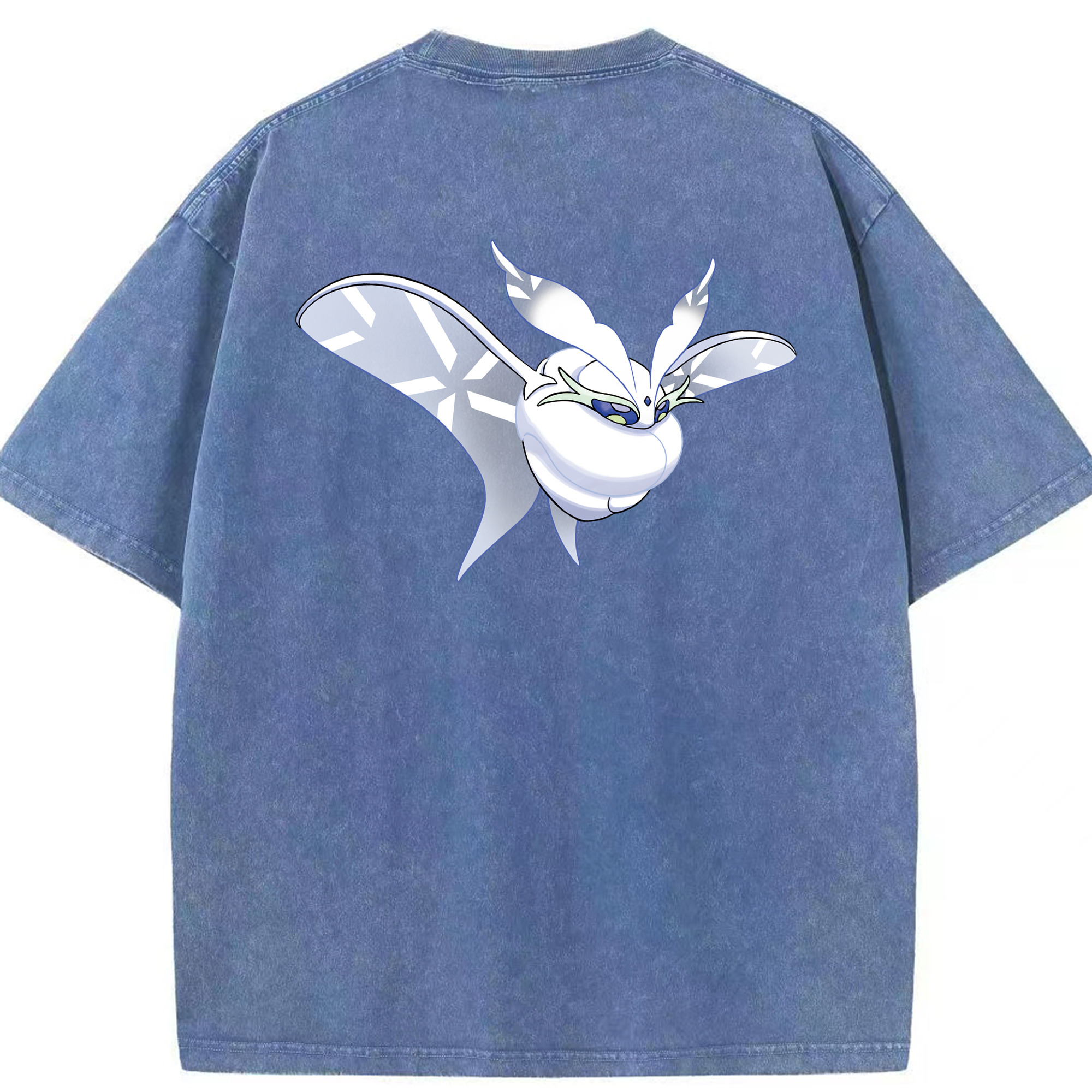 （画像用） ポケットモンスター Pokémon 綿100% ヴィンテージ風 半袖Tシャツ（背面プリント）