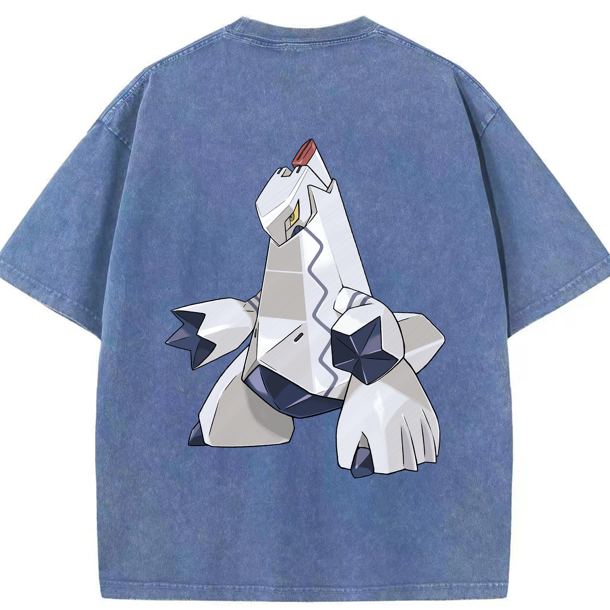 （画像用） ポケットモンスター Pokémon 綿100% ヴィンテージ風 半袖Tシャツ（背面プリント）