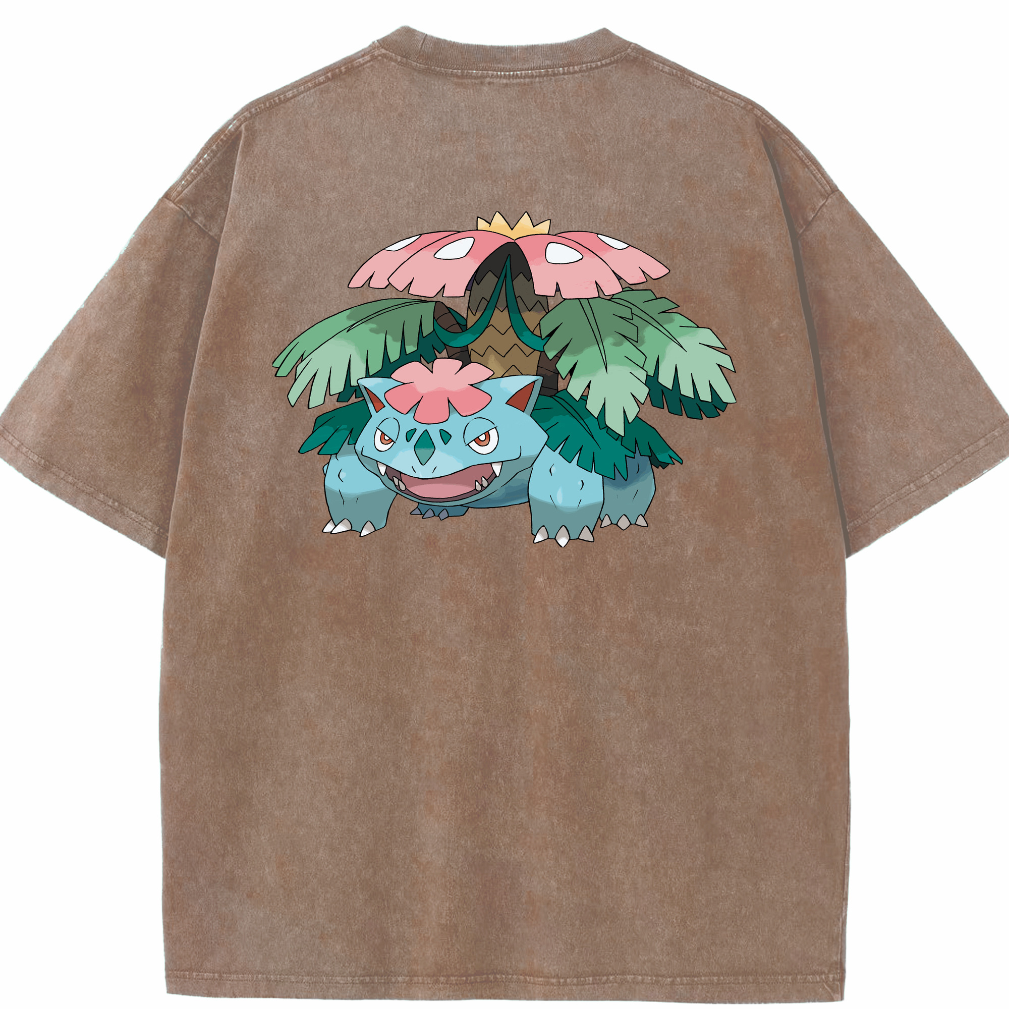（画像用） ポケットモンスター Pokémon 綿100% ヴィンテージ風 半袖Tシャツ（背面プリント）