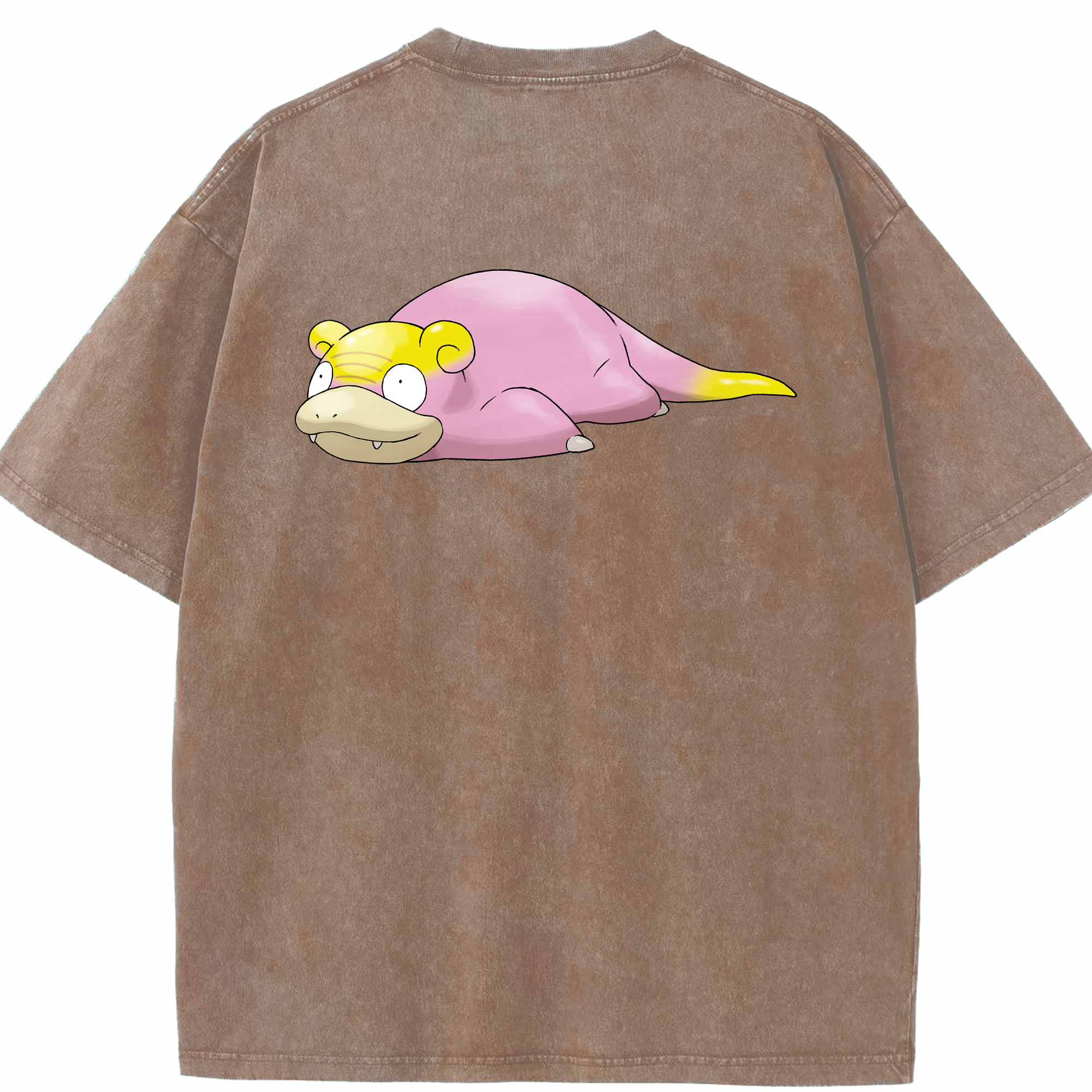 （画像用） ポケットモンスター Pokémon 綿100% ヴィンテージ風 半袖Tシャツ（背面プリント）