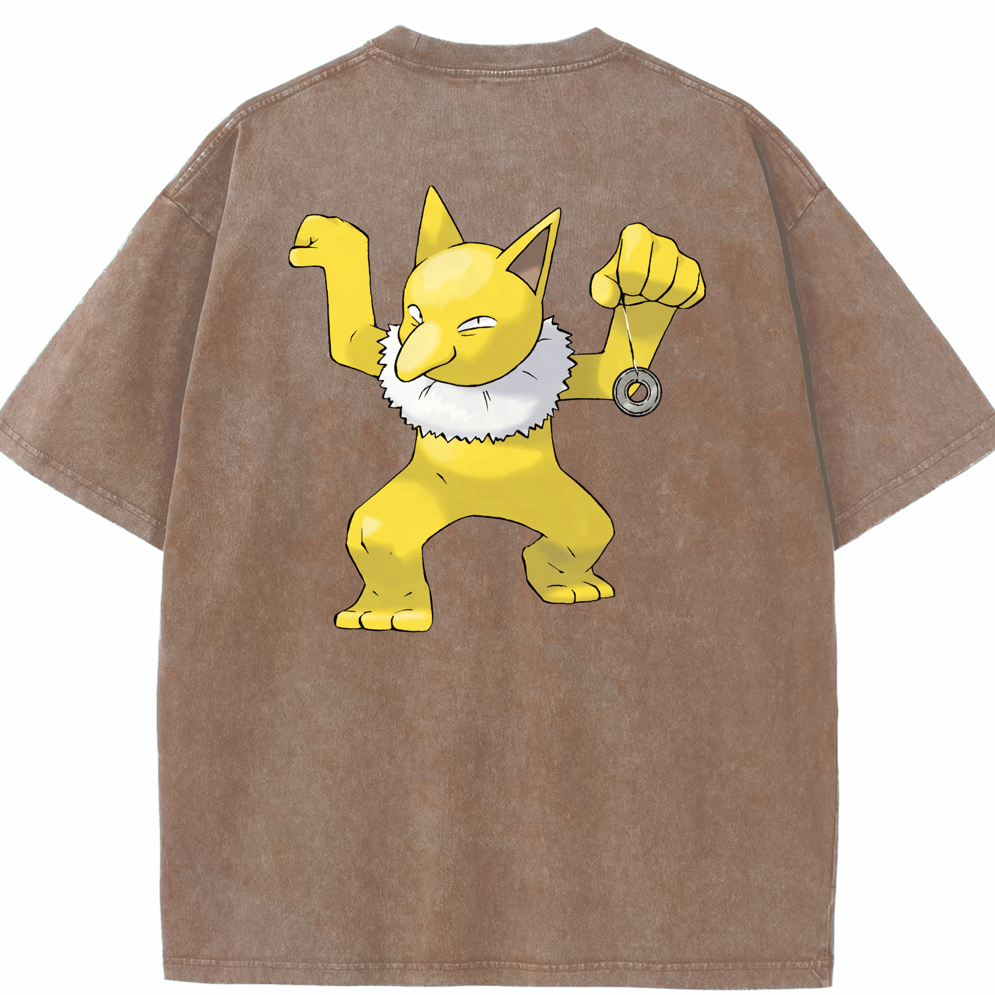 （画像用） ポケットモンスター Pokémon 綿100% ヴィンテージ風 半袖Tシャツ（背面プリント）