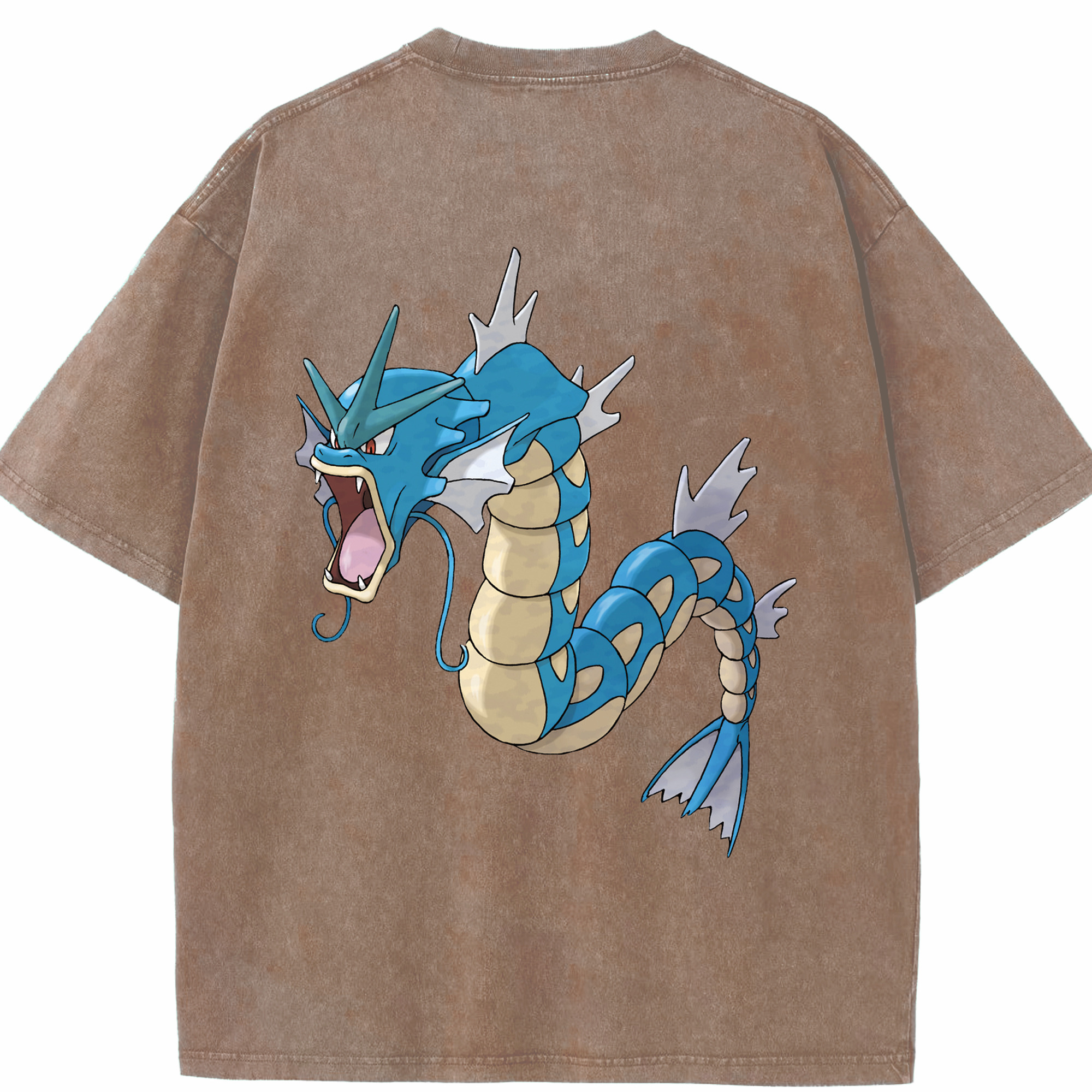 （画像用） ポケットモンスター Pokémon 綿100% ヴィンテージ風 半袖Tシャツ（背面プリント）