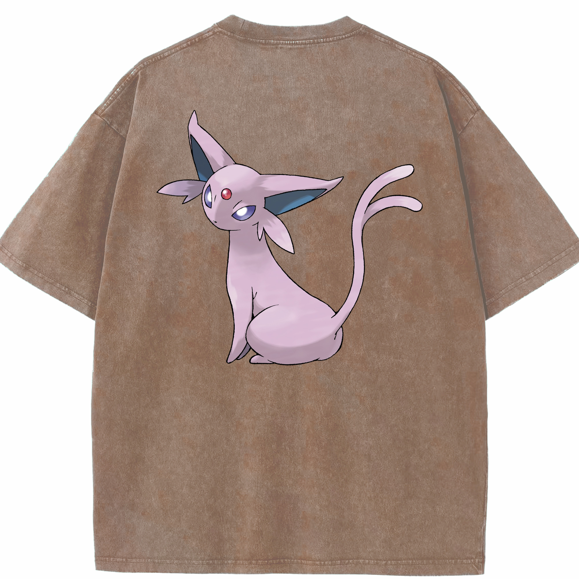（画像用） ポケットモンスター Pokémon 綿100% ヴィンテージ風 半袖Tシャツ（背面プリント）