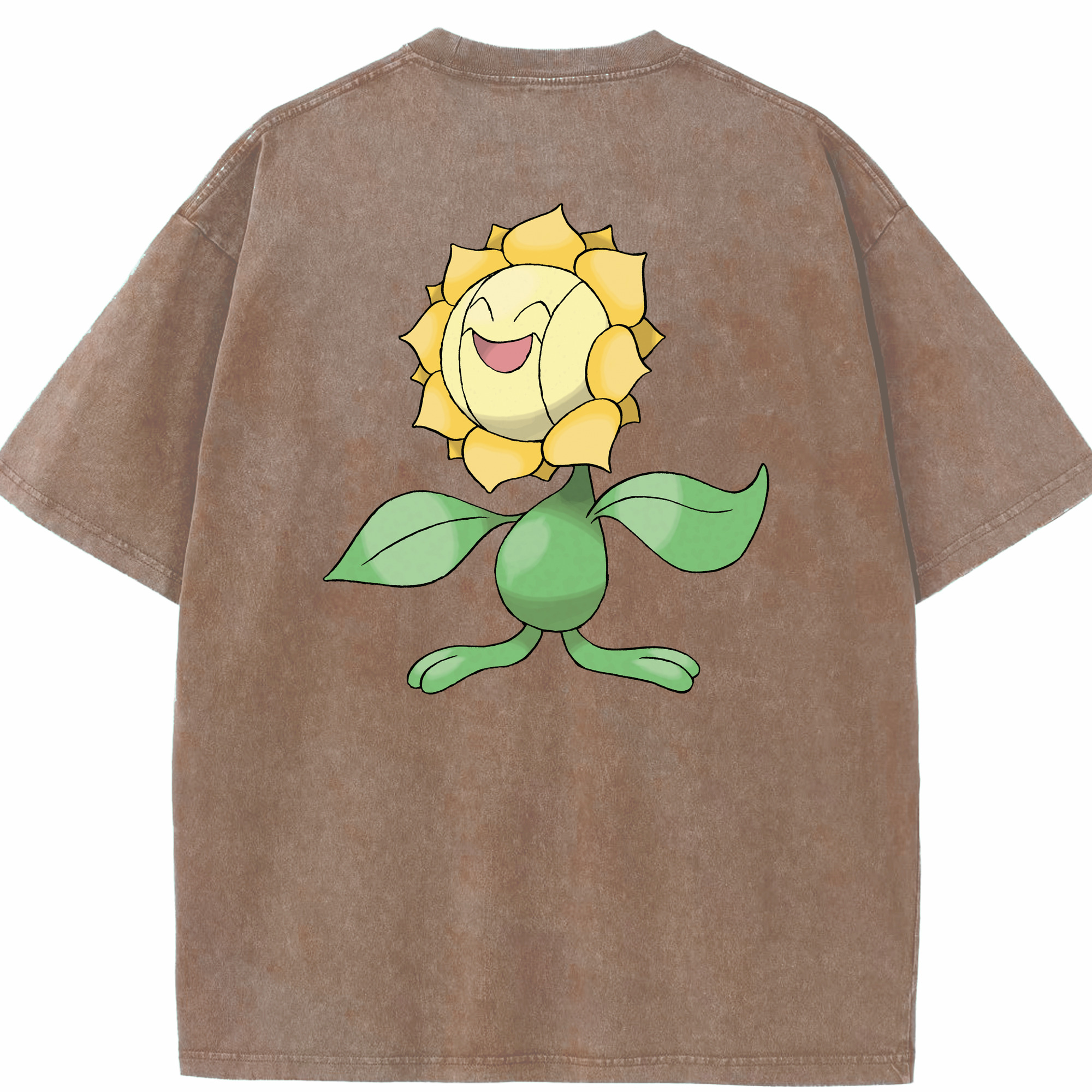 （画像用） ポケットモンスター Pokémon 綿100% ヴィンテージ風 半袖Tシャツ（背面プリント）
