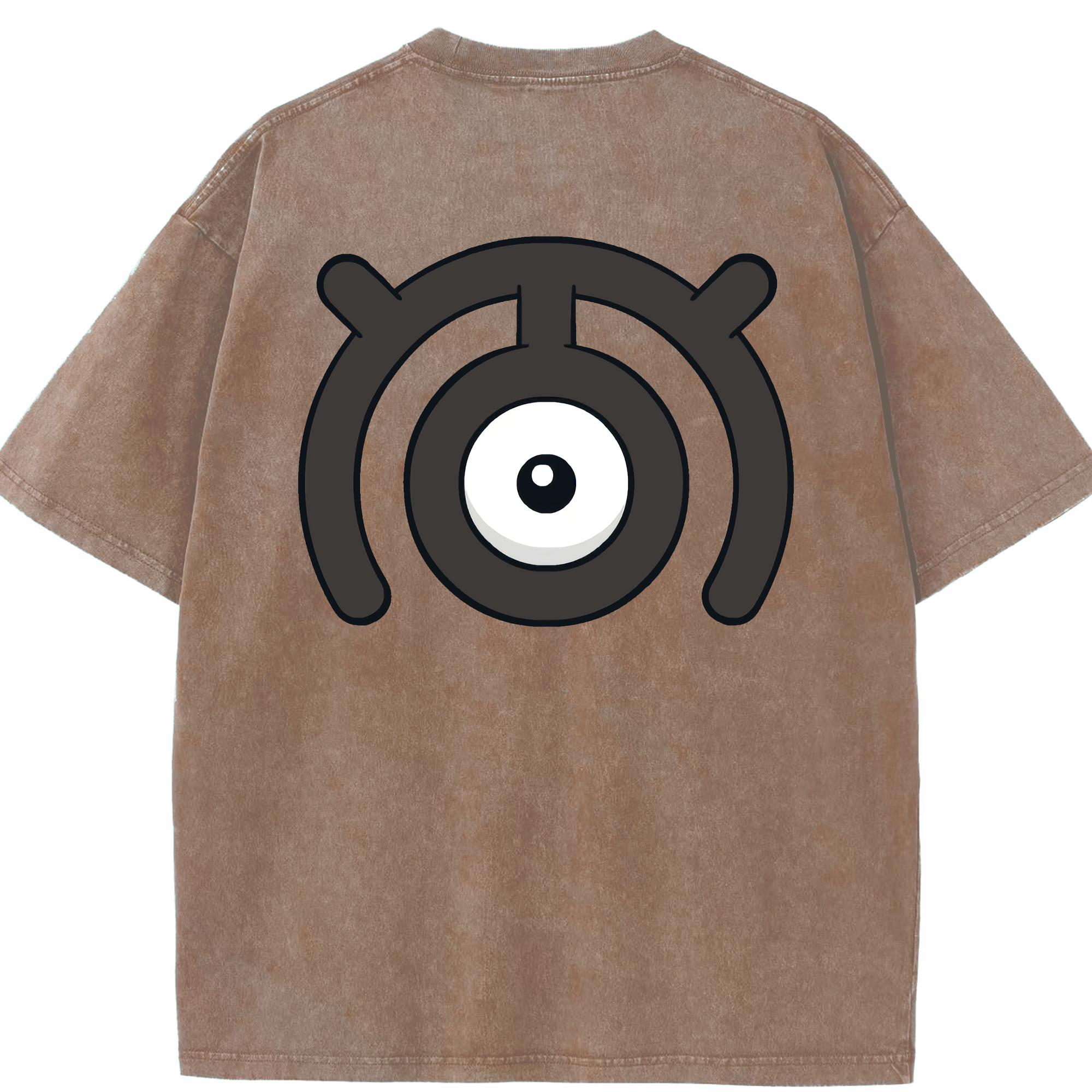 （画像用） ポケットモンスター Pokémon 綿100% ヴィンテージ風 半袖Tシャツ（背面プリント）