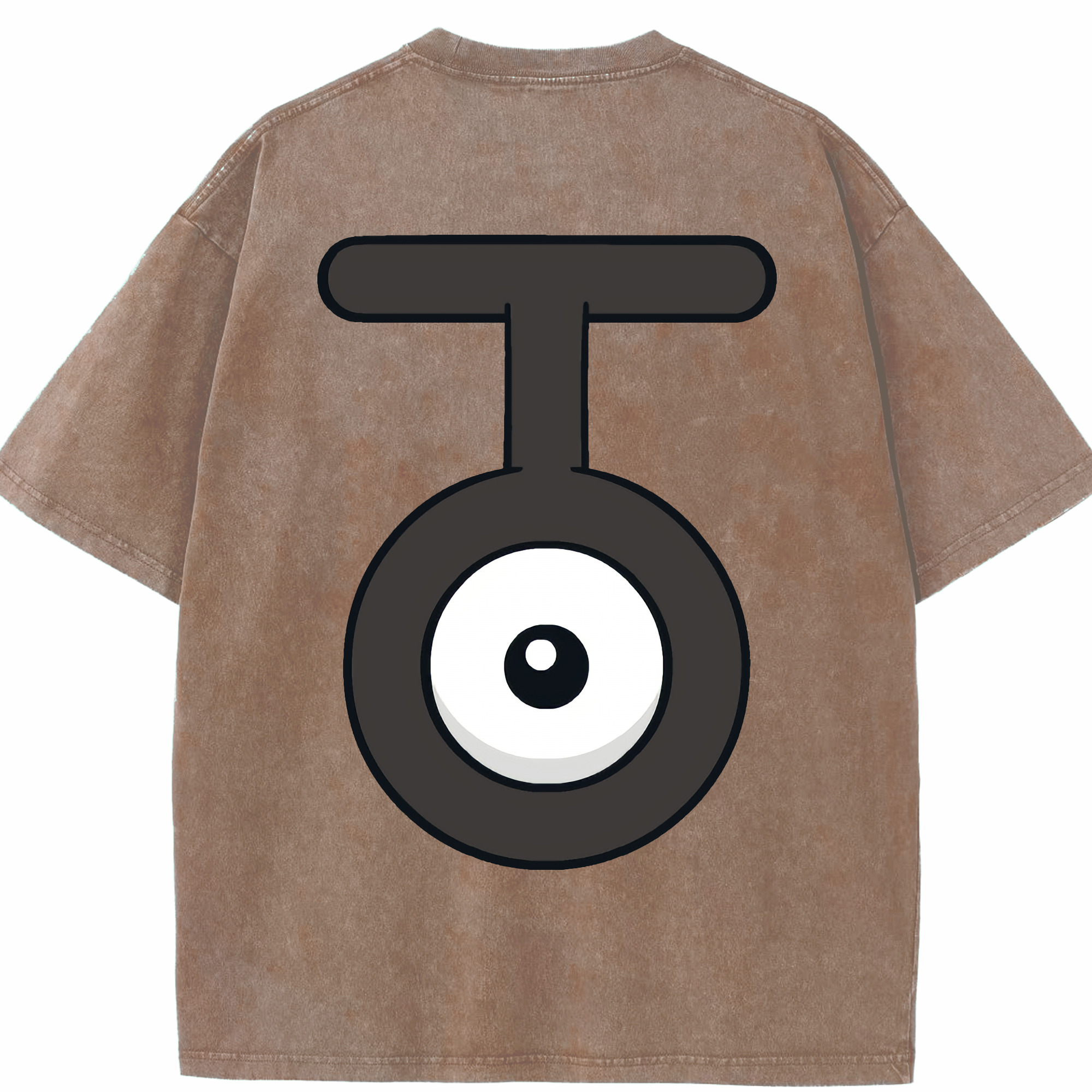 （画像用） ポケットモンスター Pokémon 綿100% ヴィンテージ風 半袖Tシャツ（背面プリント）