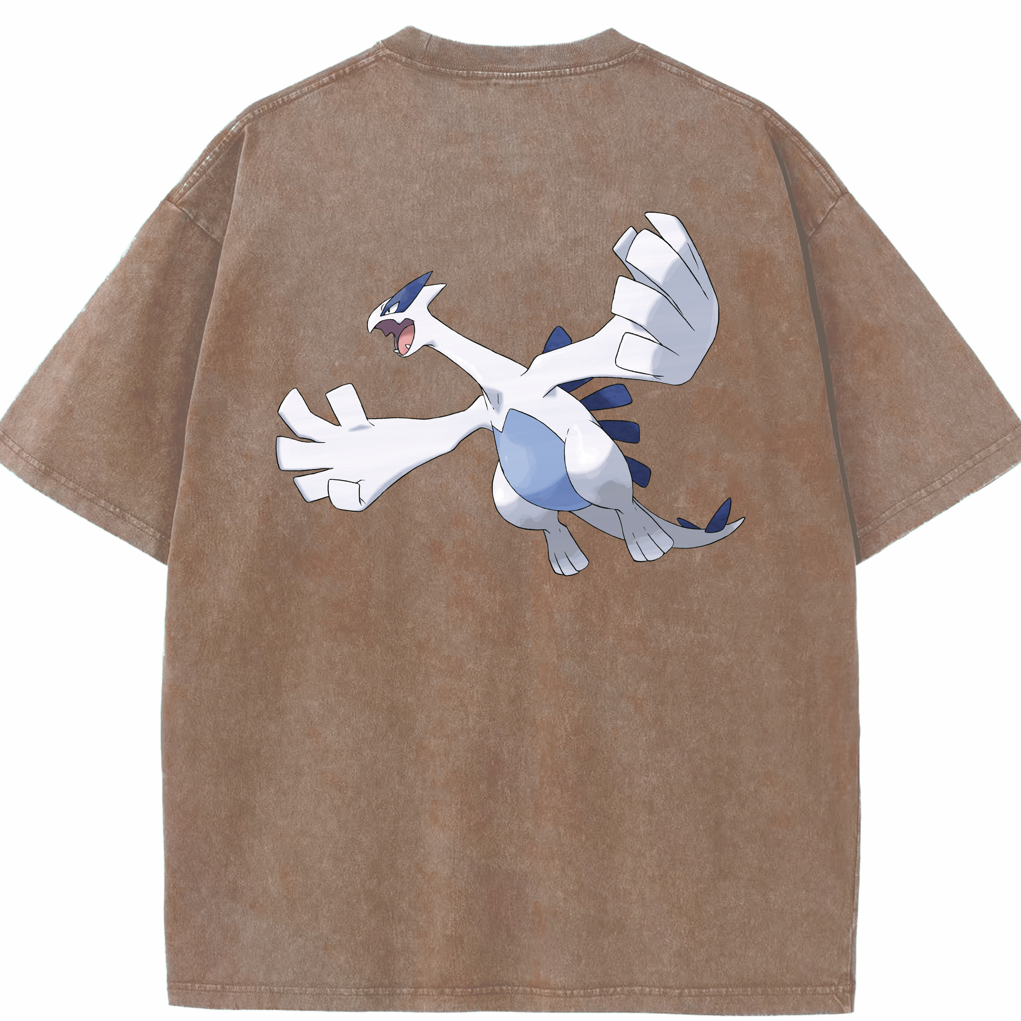 （画像用） ポケットモンスター Pokémon 綿100% ヴィンテージ風 半袖Tシャツ（背面プリント）