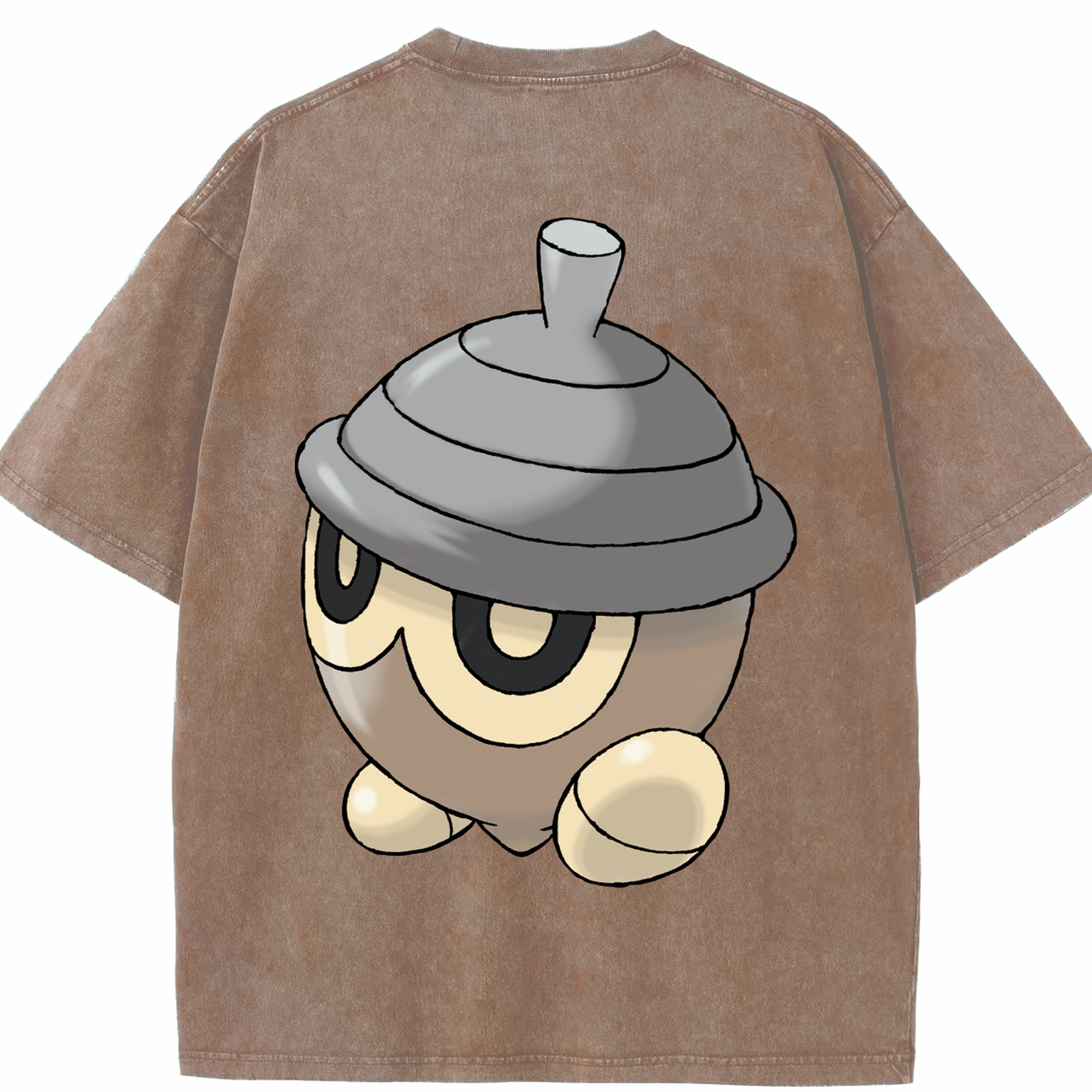 （画像用） ポケットモンスター Pokémon 綿100% ヴィンテージ風 半袖Tシャツ（背面プリント）