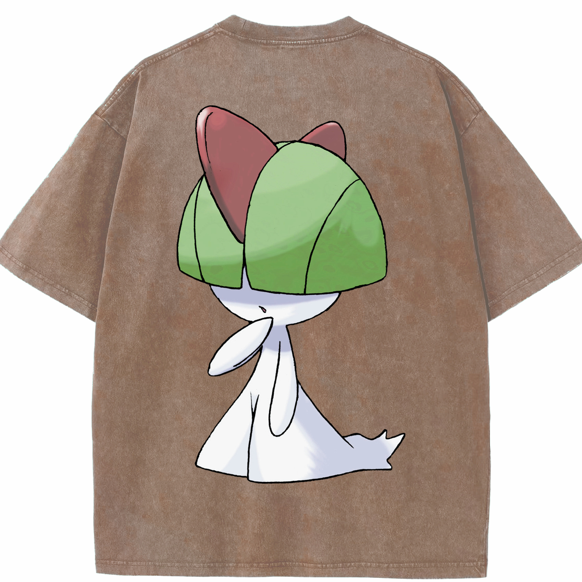 （画像用） ポケットモンスター Pokémon 綿100% ヴィンテージ風 半袖Tシャツ（背面プリント）