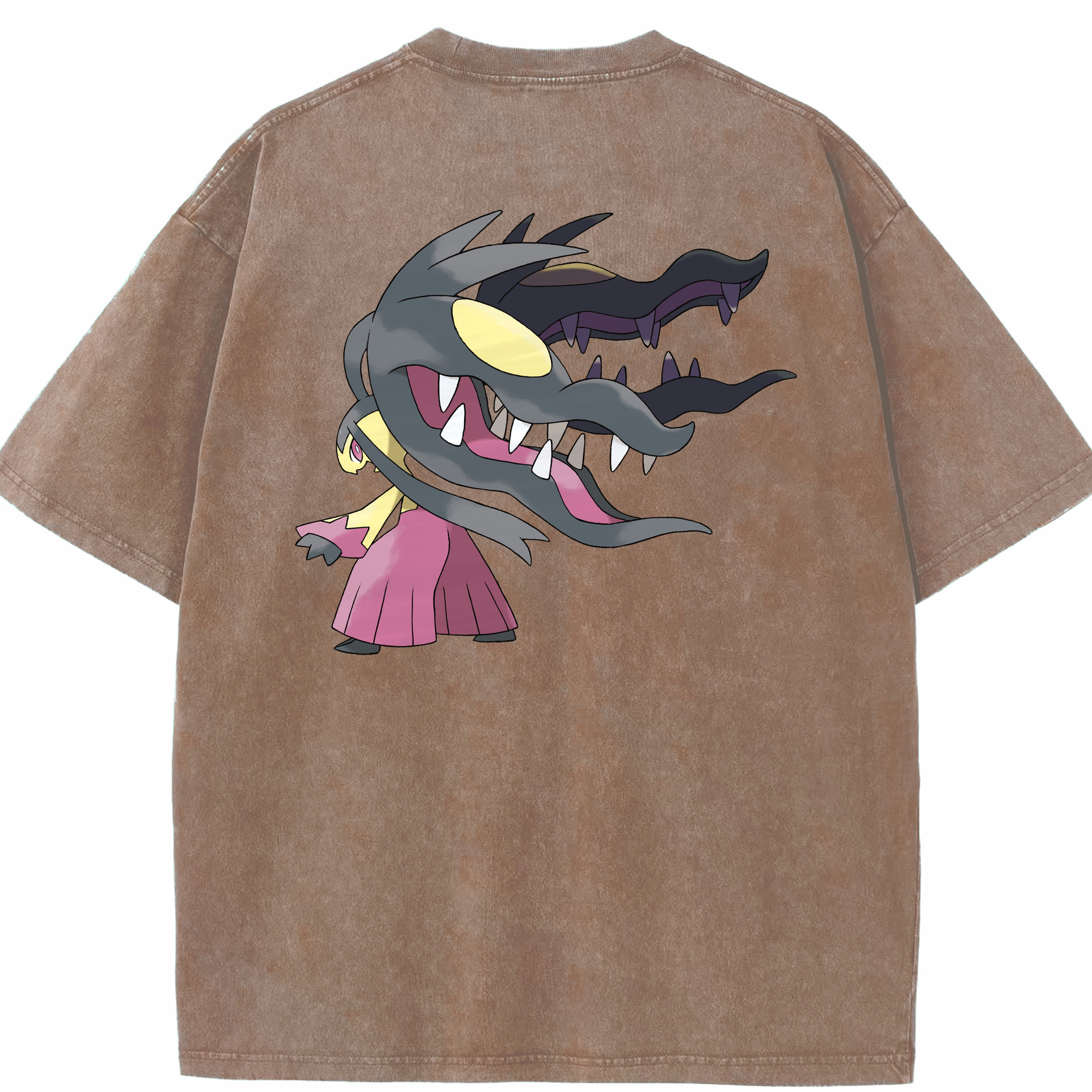 （画像用） ポケットモンスター Pokémon 綿100% ヴィンテージ風 半袖Tシャツ（背面プリント）