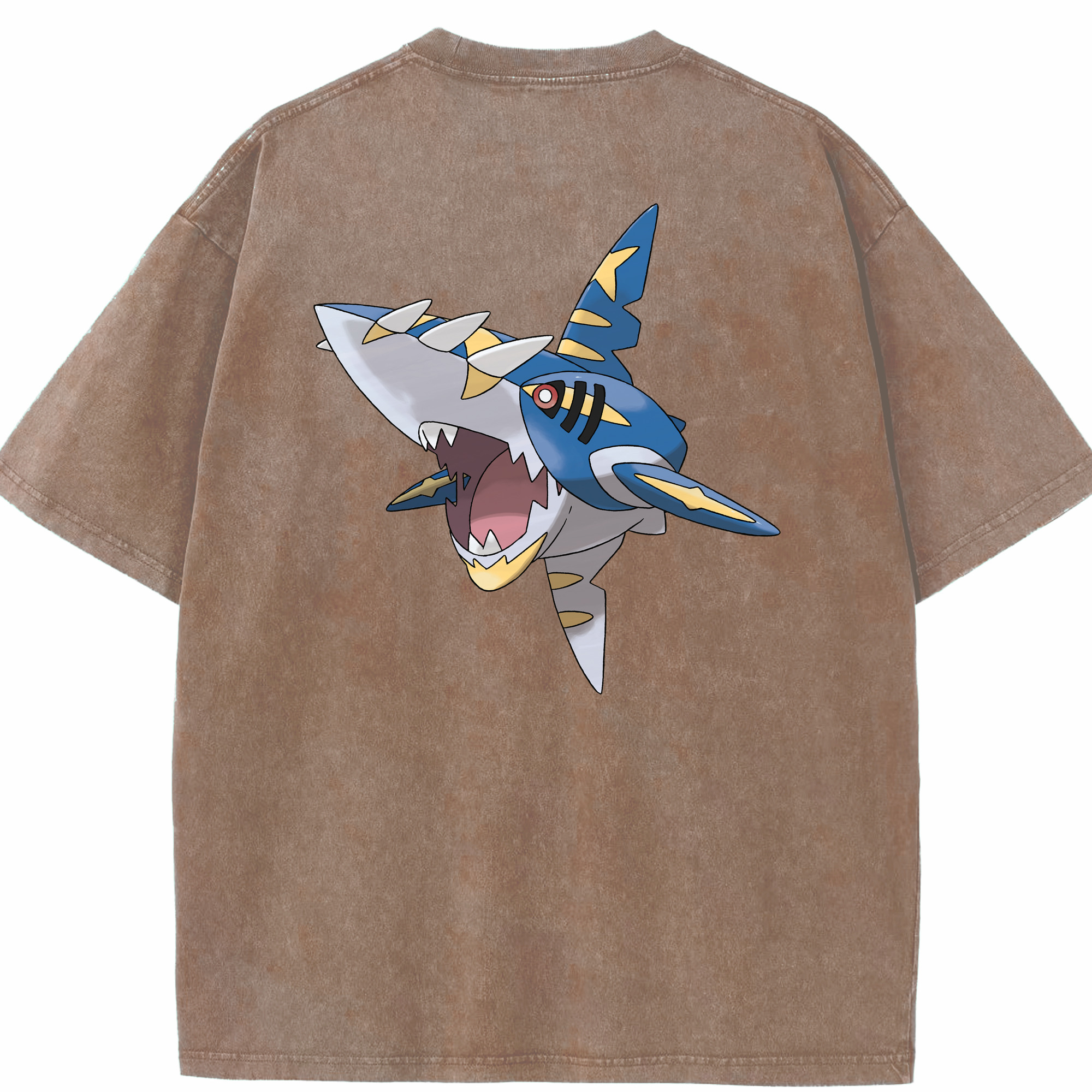 （画像用） ポケットモンスター Pokémon 綿100% ヴィンテージ風 半袖Tシャツ（背面プリント）