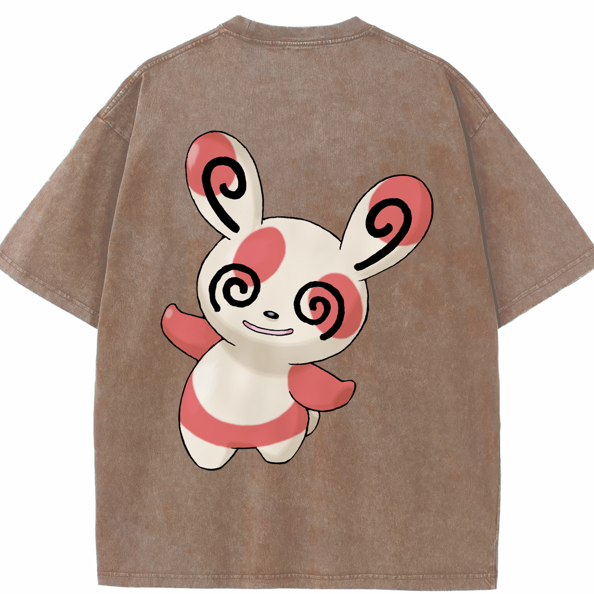 （画像用） ポケットモンスター Pokémon 綿100% ヴィンテージ風 半袖Tシャツ（背面プリント）