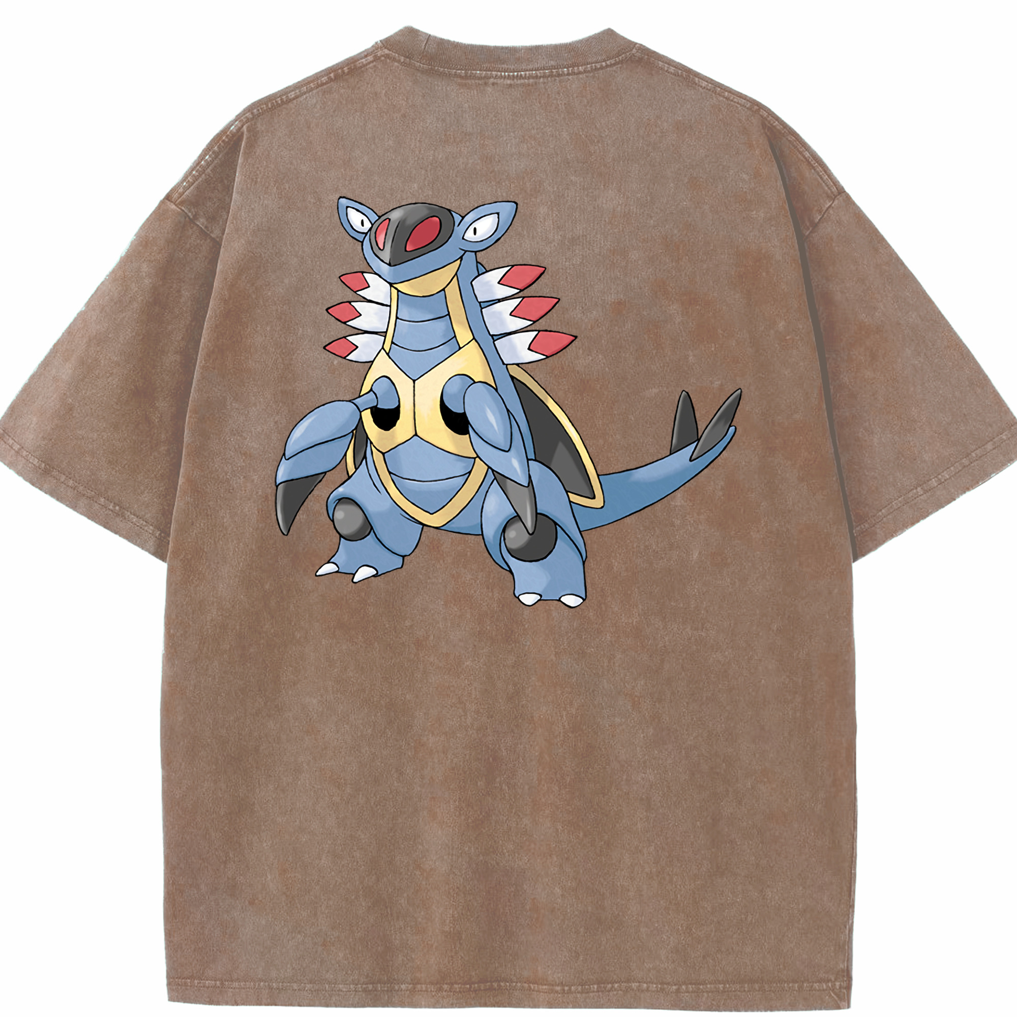 （画像用） ポケットモンスター Pokémon 綿100% ヴィンテージ風 半袖Tシャツ（背面プリント）