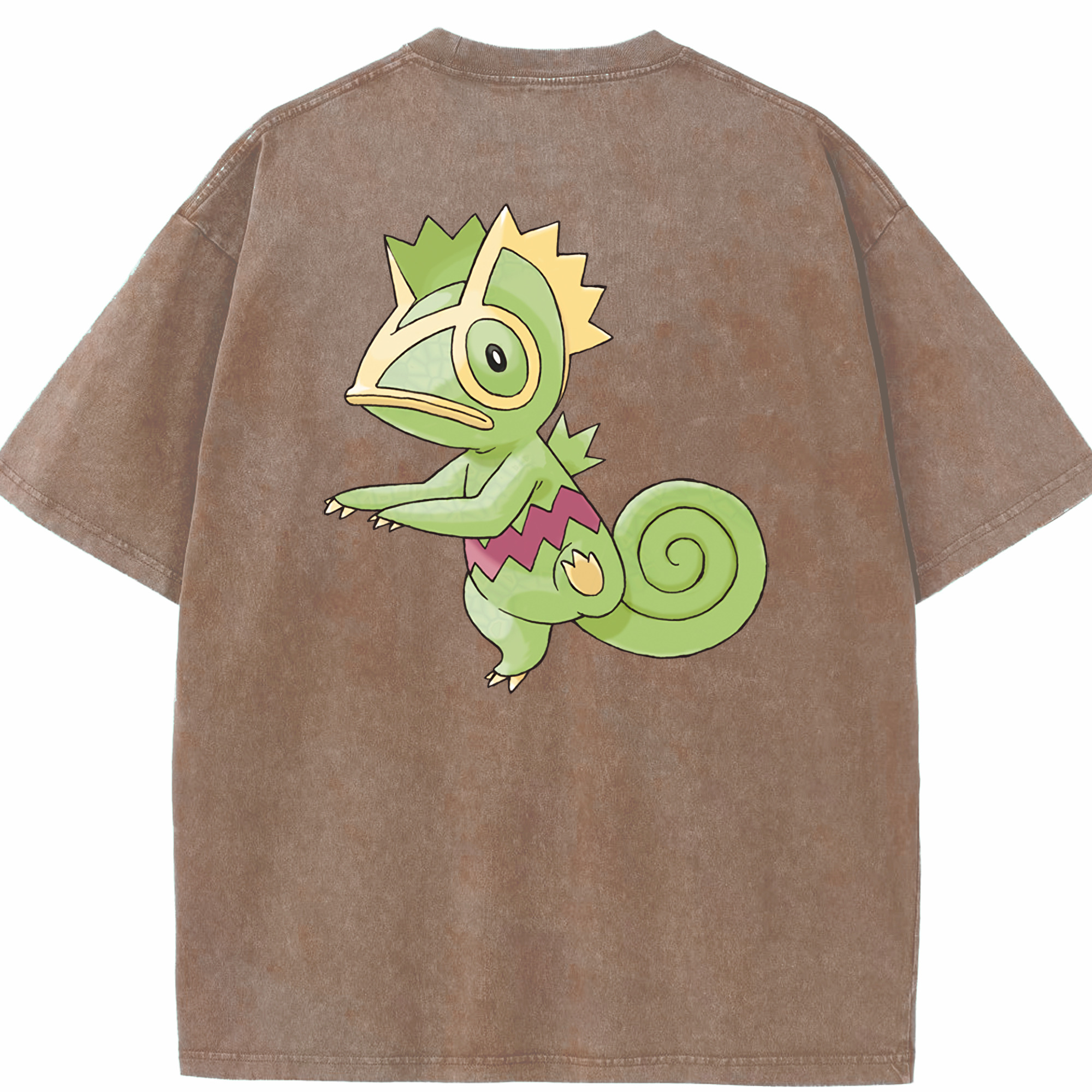 （画像用） ポケットモンスター Pokémon 綿100% ヴィンテージ風 半袖Tシャツ（背面プリント）