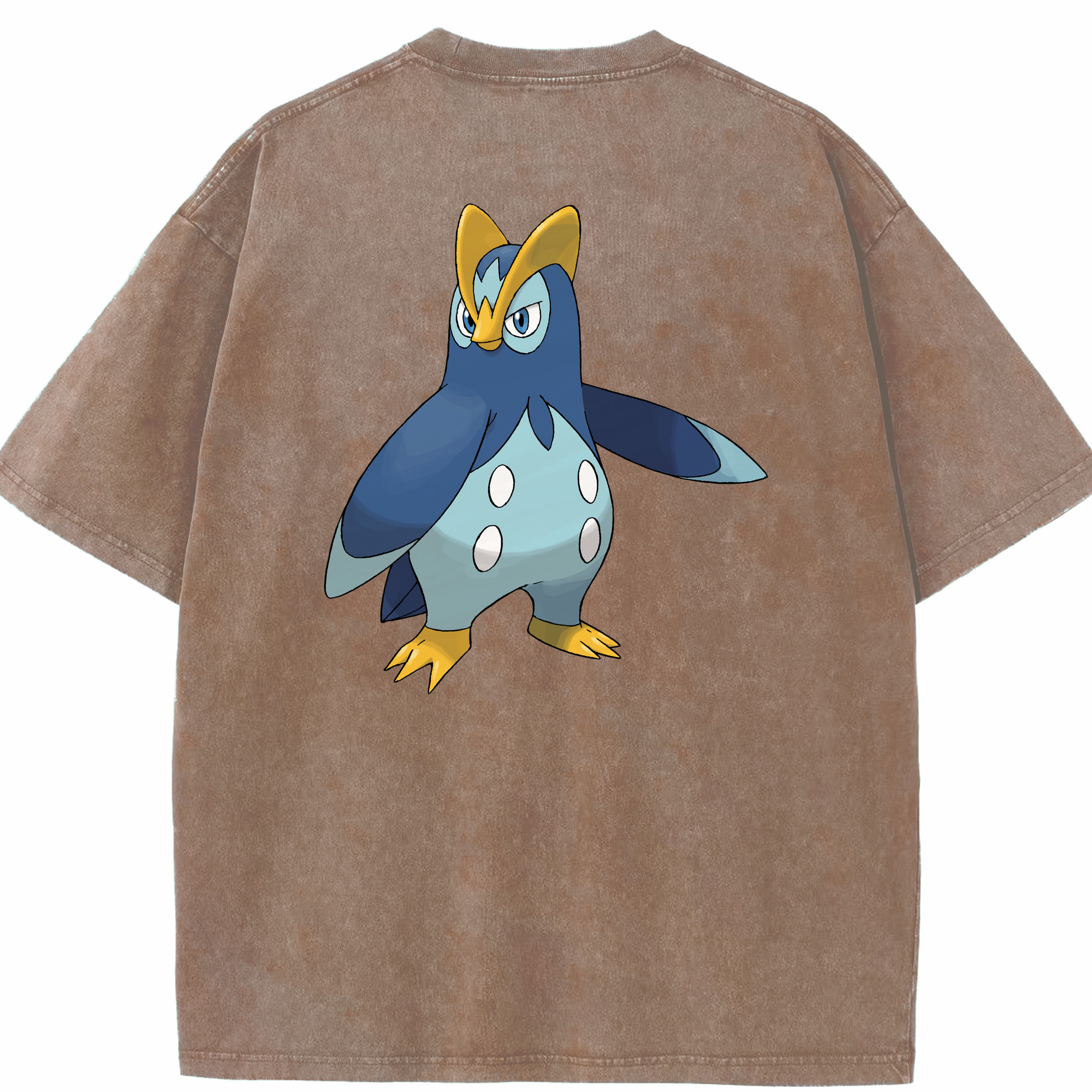 （画像用） ポケットモンスター Pokémon 綿100% ヴィンテージ風 半袖Tシャツ（背面プリント）
