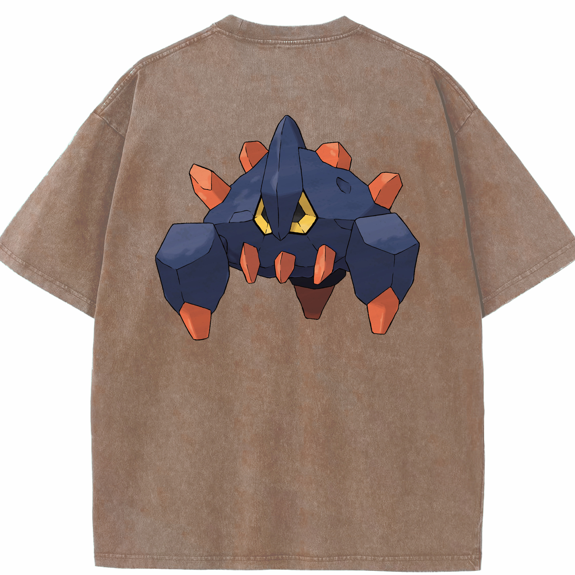 （画像用） ポケットモンスター Pokémon 綿100% ヴィンテージ風 半袖Tシャツ（背面プリント）