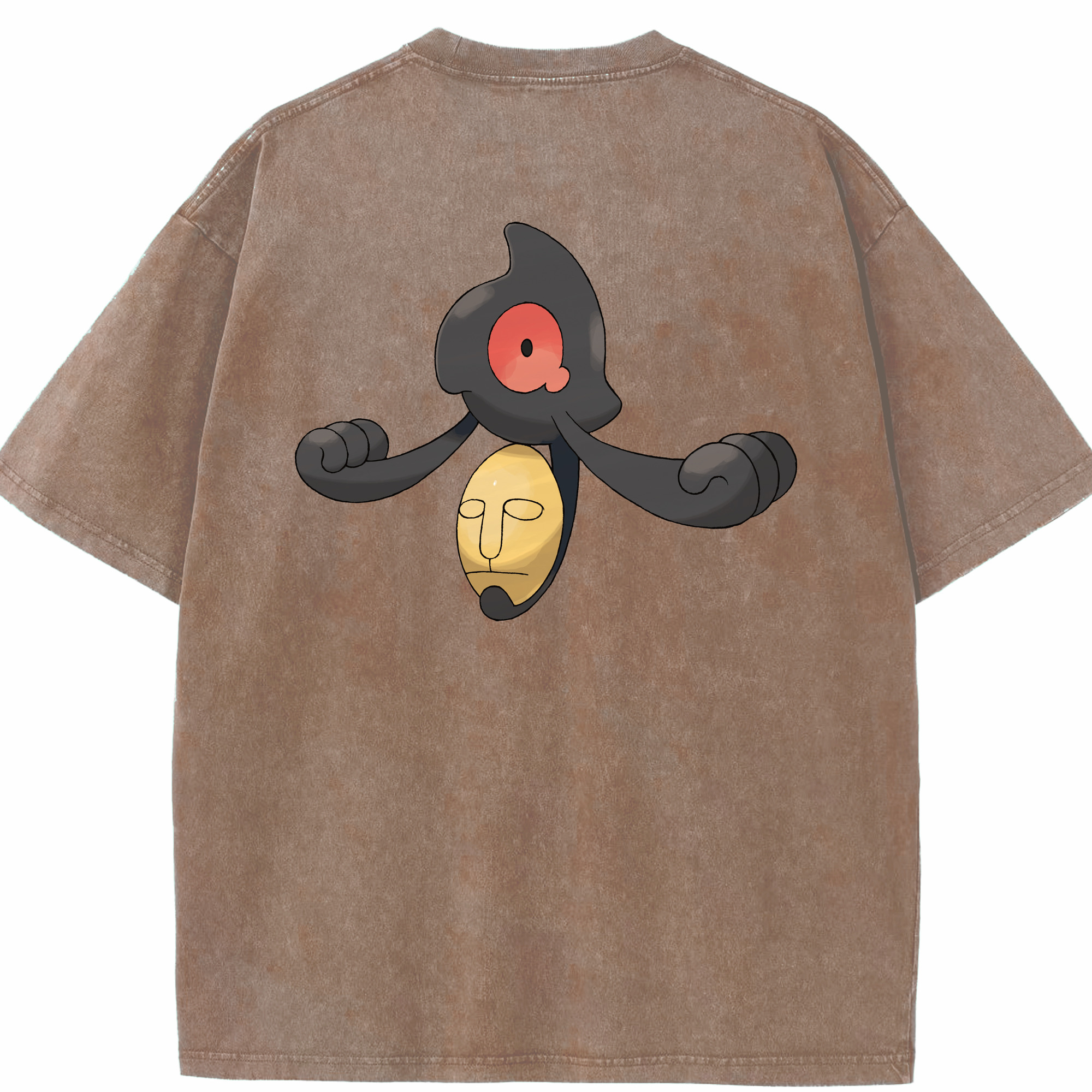 （画像用） ポケットモンスター Pokémon 綿100% ヴィンテージ風 半袖Tシャツ（背面プリント）