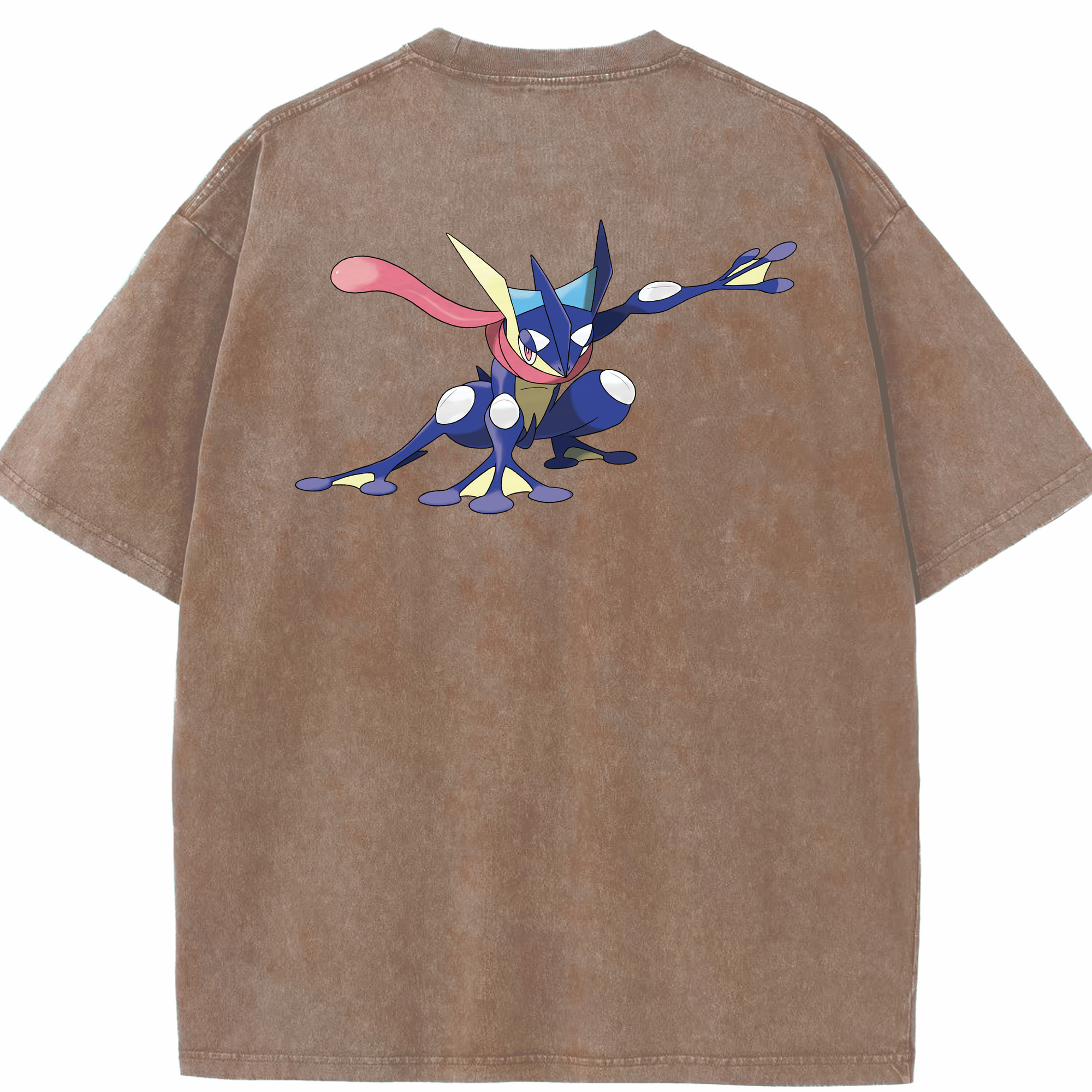 （画像用） ポケットモンスター Pokémon 綿100% ヴィンテージ風 半袖Tシャツ（背面プリント）